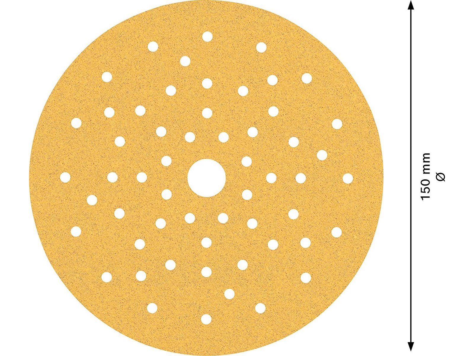 Bosch SLIBEBLAD EXC 150MM K100 MULTI 50 STK