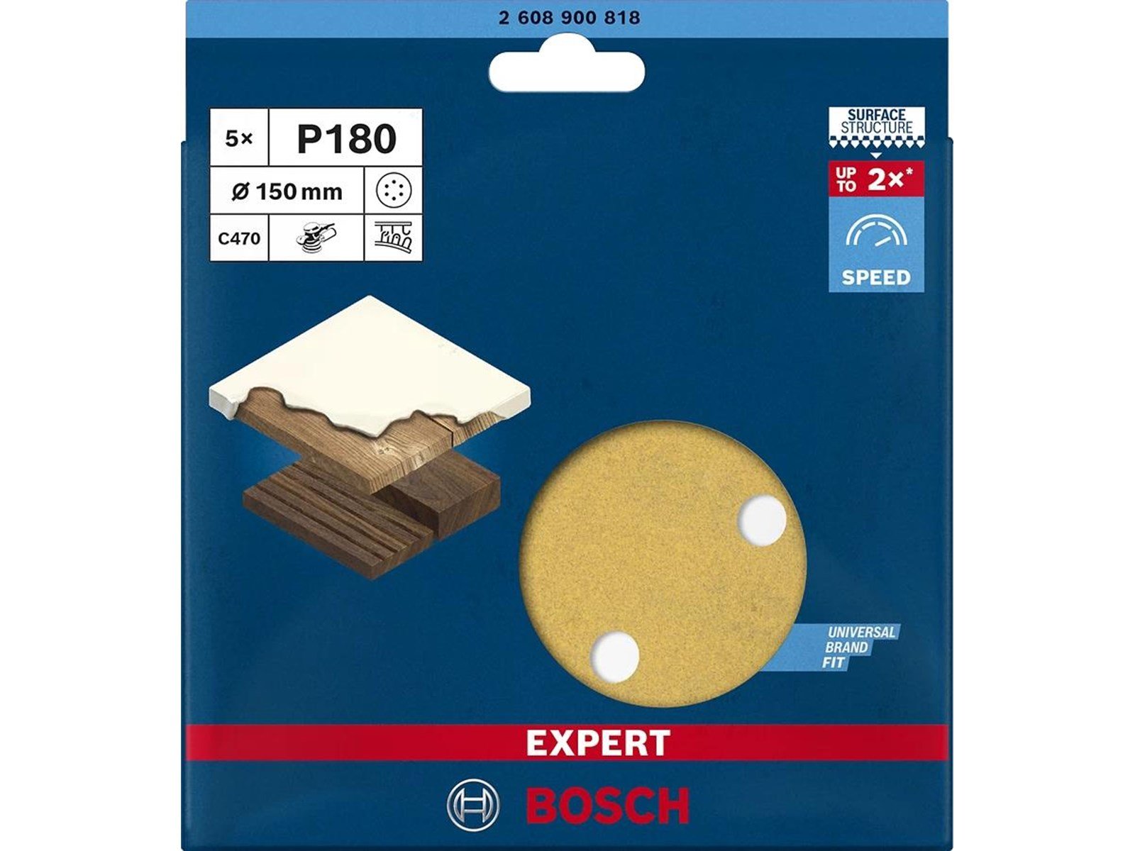 Bosch EXPERT C470 2608900818 5-Pack