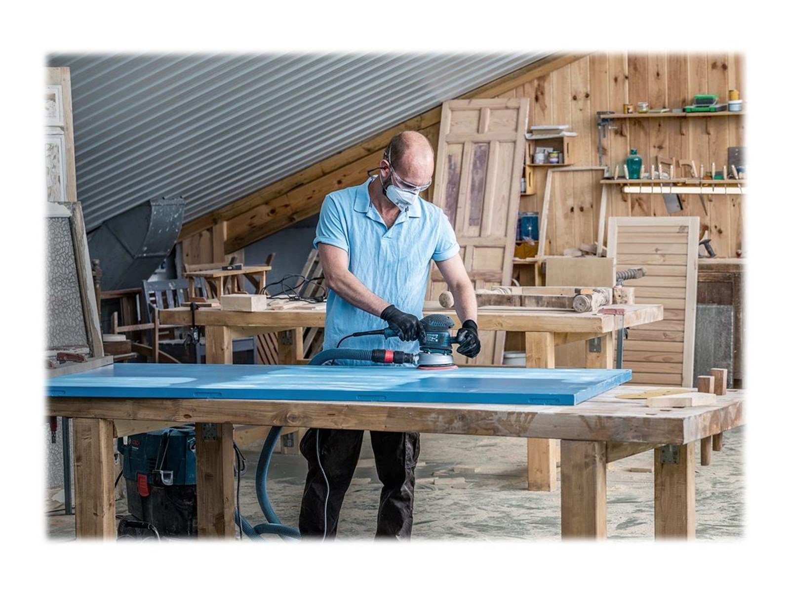 Bosch EXPERT C470 Eccentric Sandpaper Perforated 150 Mm 5-Pack