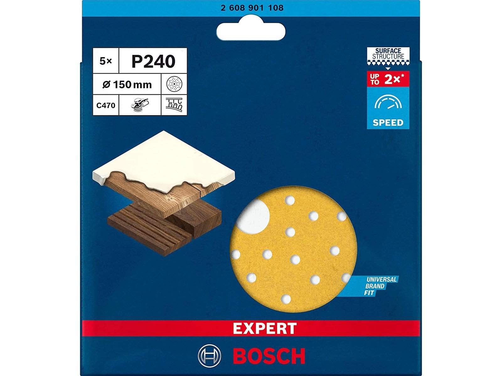 Bosch EXPERT C470 2608901108 5-Pack