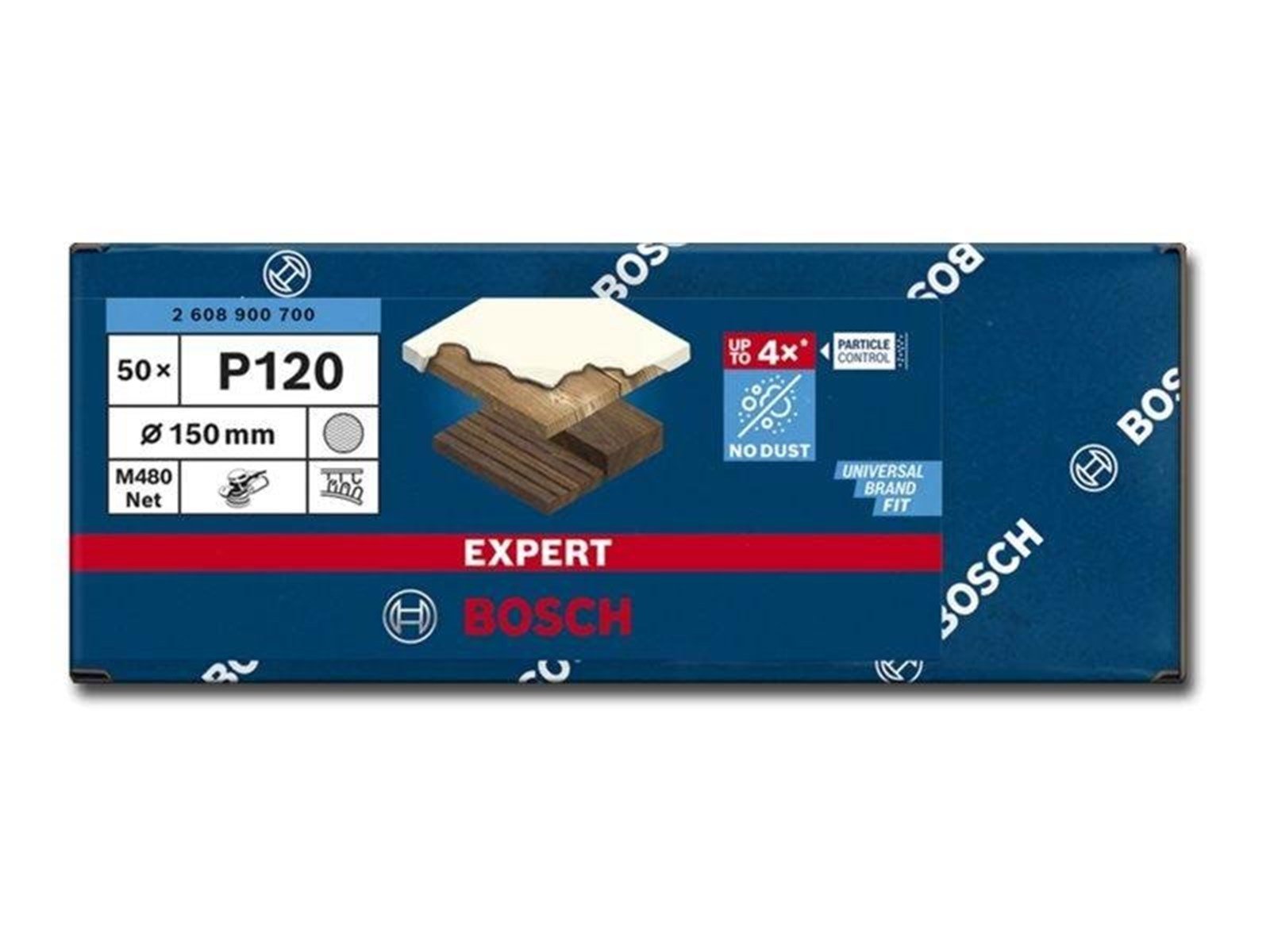 Bosch SLIBEBLAD EXC 150MM NET K120 50 STK