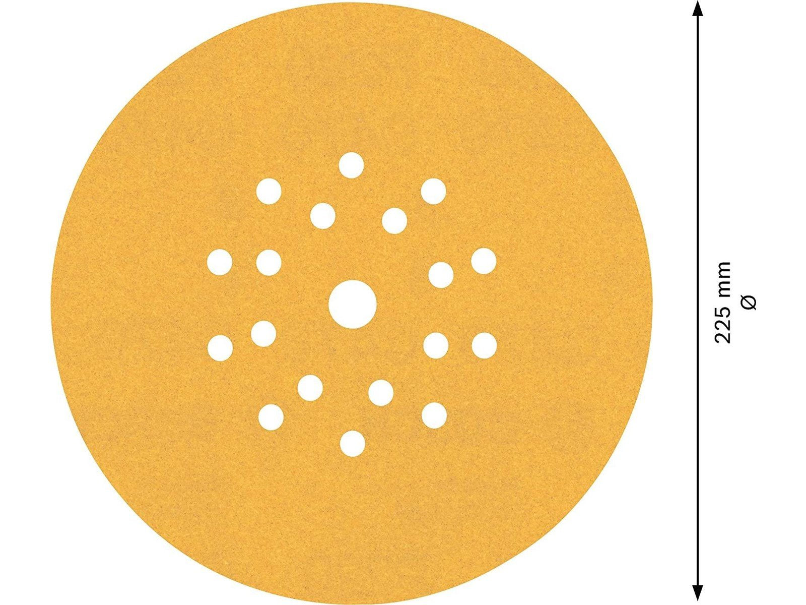 Bosch sanding blade exc 225mm k220 19h 25 pcs