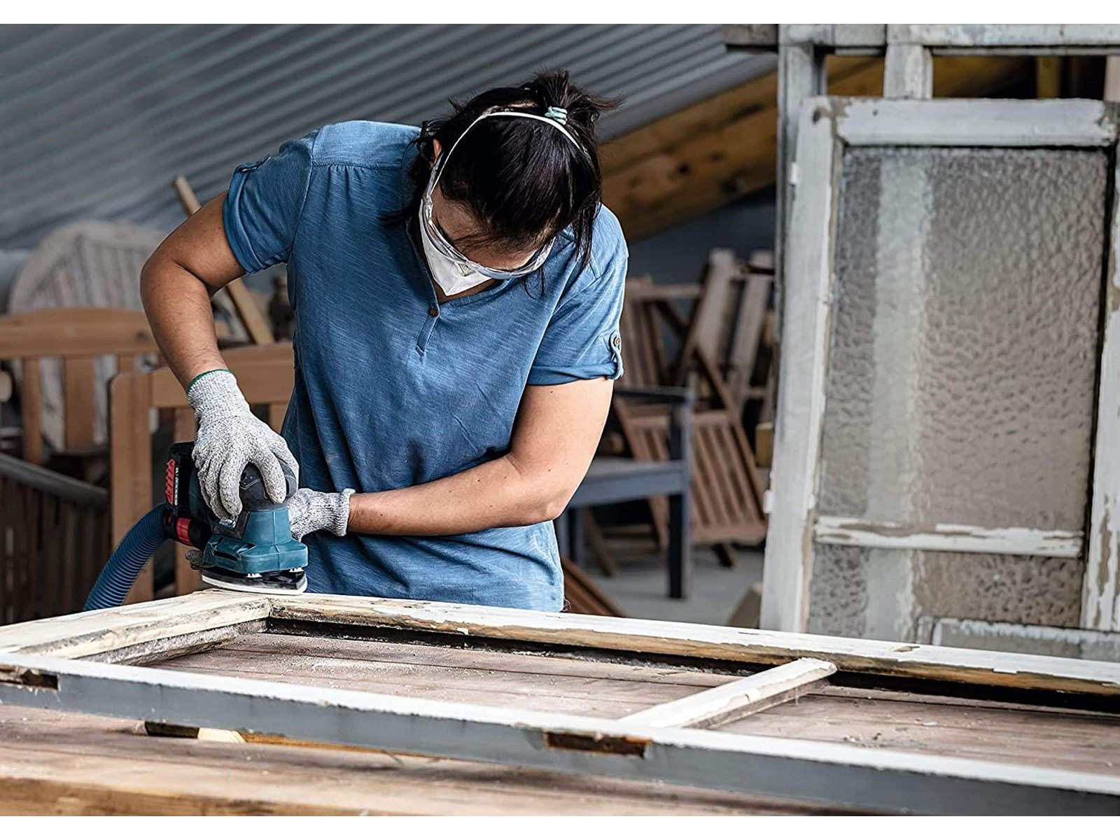 Bosch SLIBEBLAD PLAN 102X62 93MM K80 10 STK