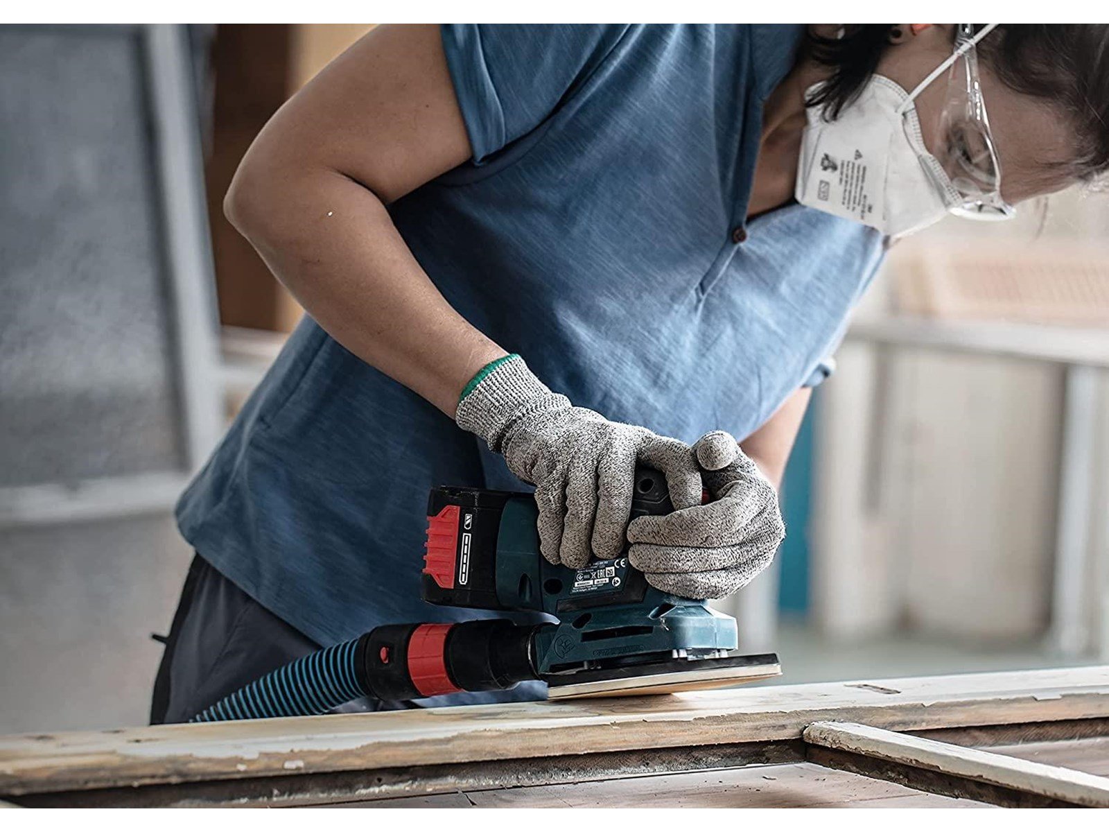 Bosch SLIBEBLAD PLAN 102X62 93MM K80 10 STK