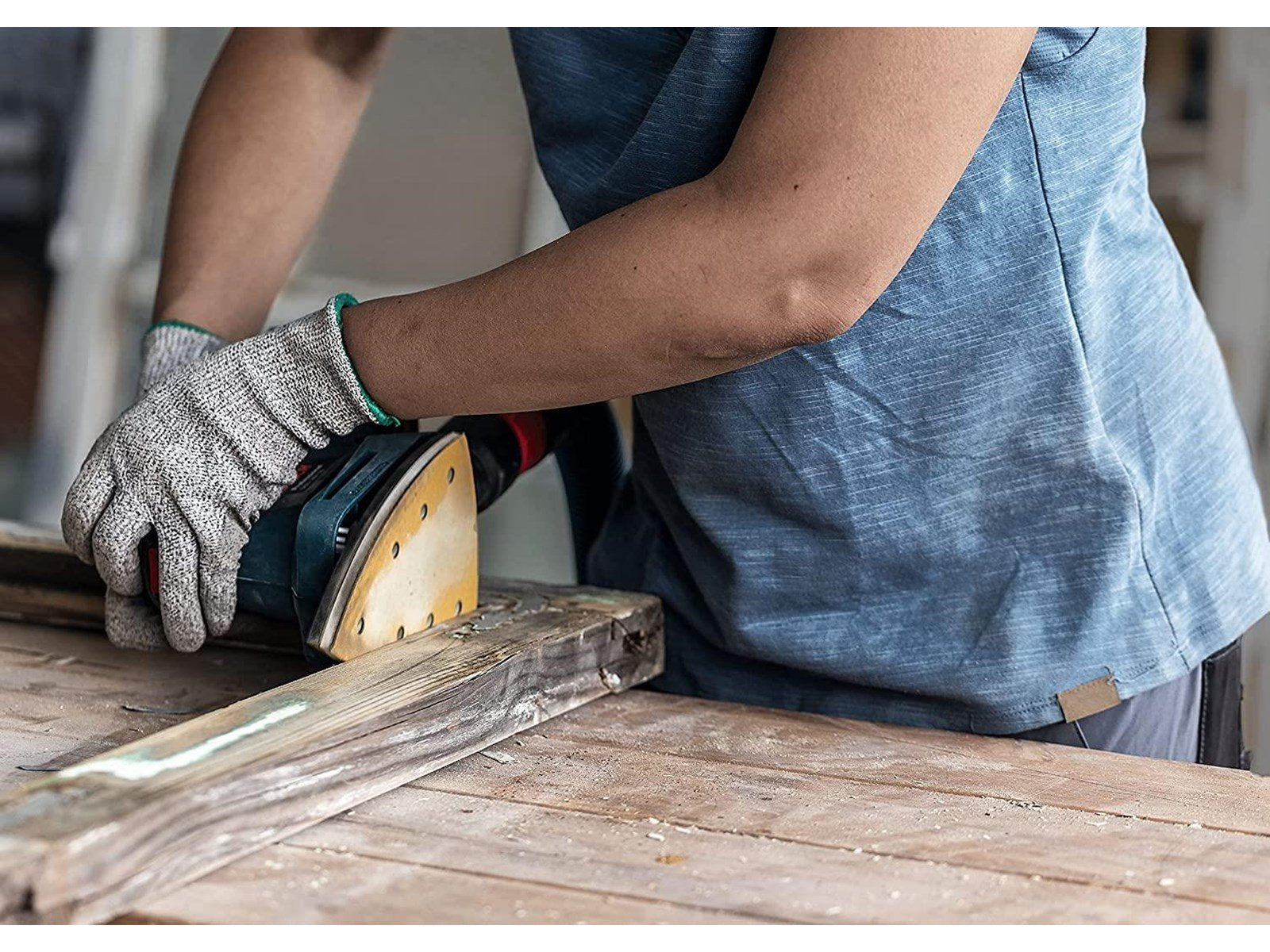 Bosch SLIBEBLAD PLAN 102X62 93MM K80 10 STK