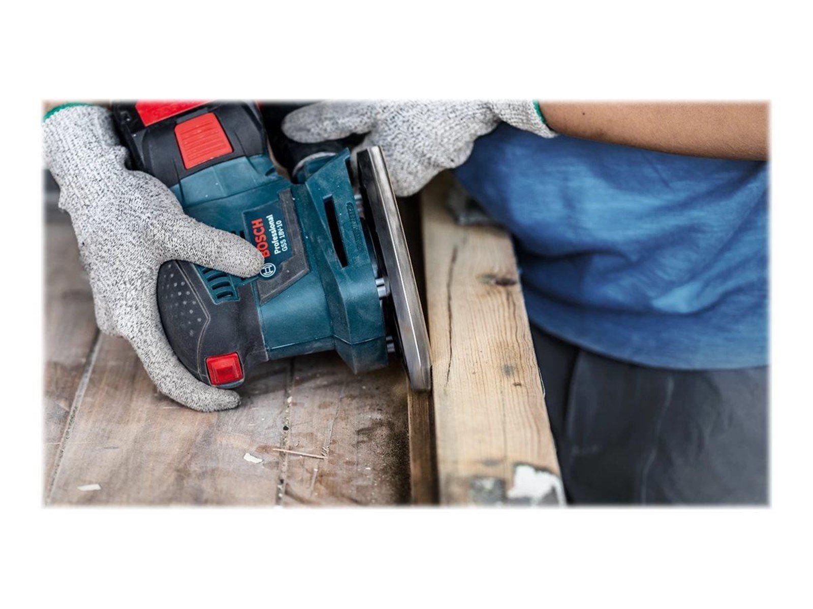 Bosch EXPERT C470 Orbital Sandpaper Perforated (L X W) 115 Mm X 107mm 10-Pack