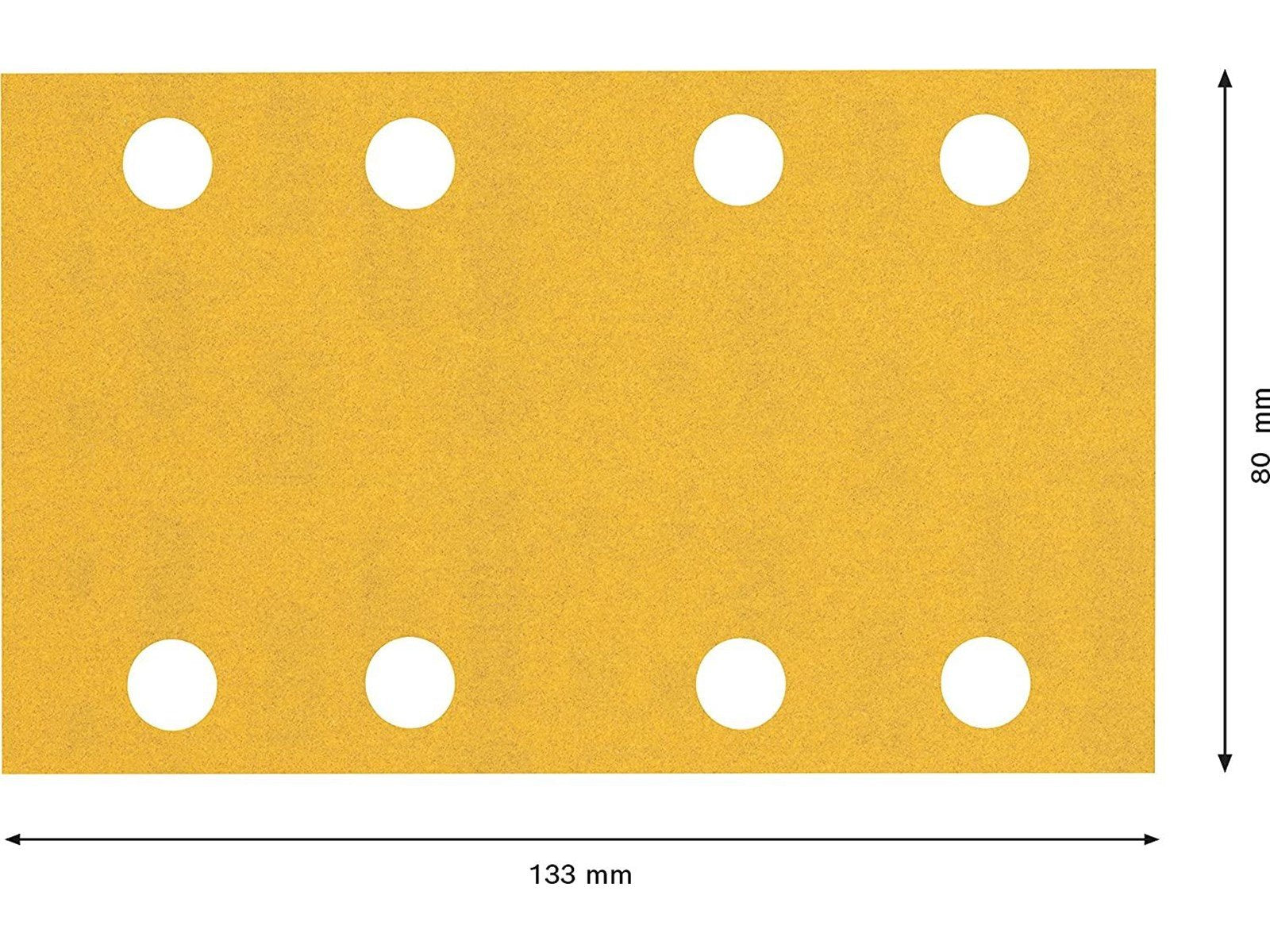 Bosch SLIBEBLAD PLAN 80X133MM K240 10 STK