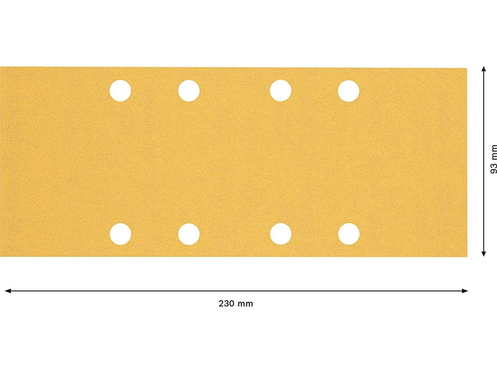 Bosch SLIBEBLAD PLAN 93X230MM K120 10 STK