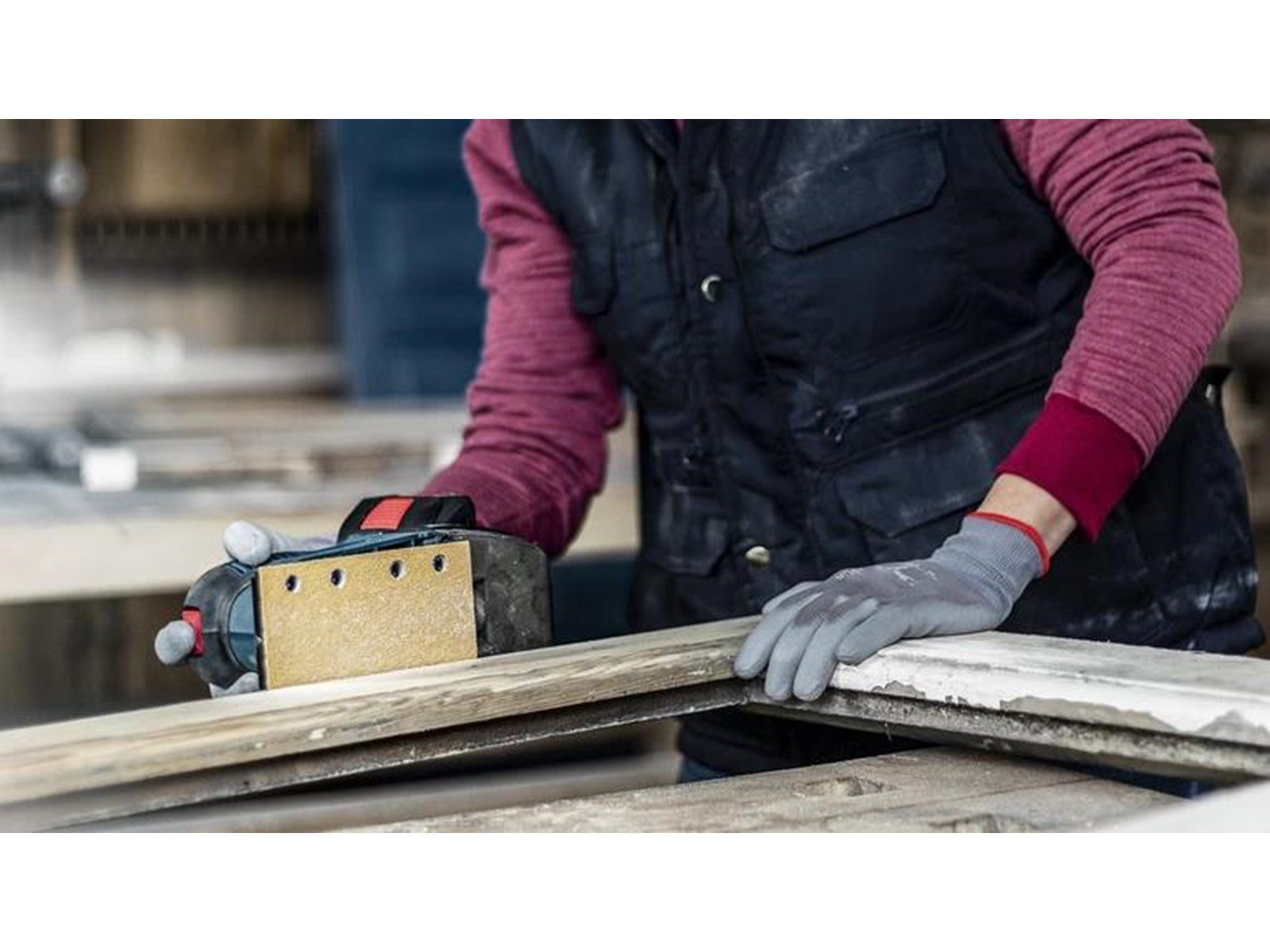 Bosch SLIBEBLAD PLAN 93X230MM K120 8H 10 STK