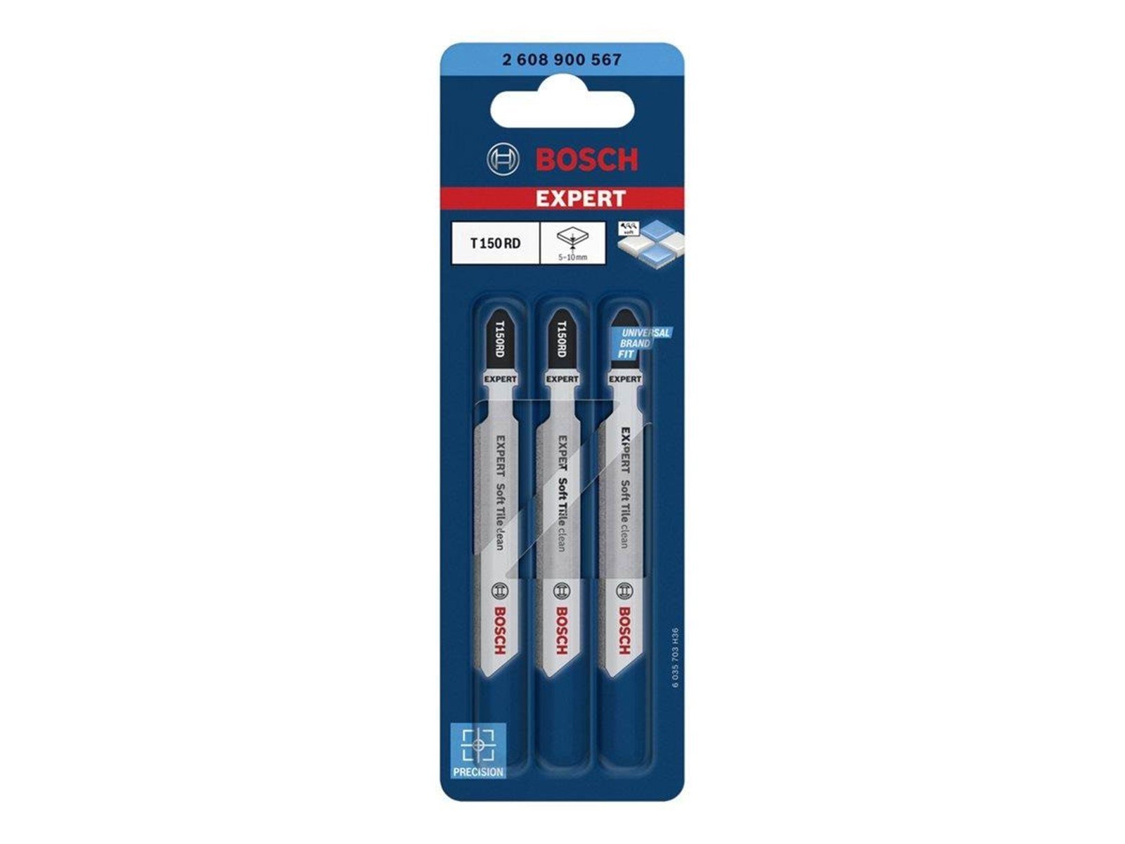 Bosch STIKSAVKLINGE T301 HM-RIFF 3 STK