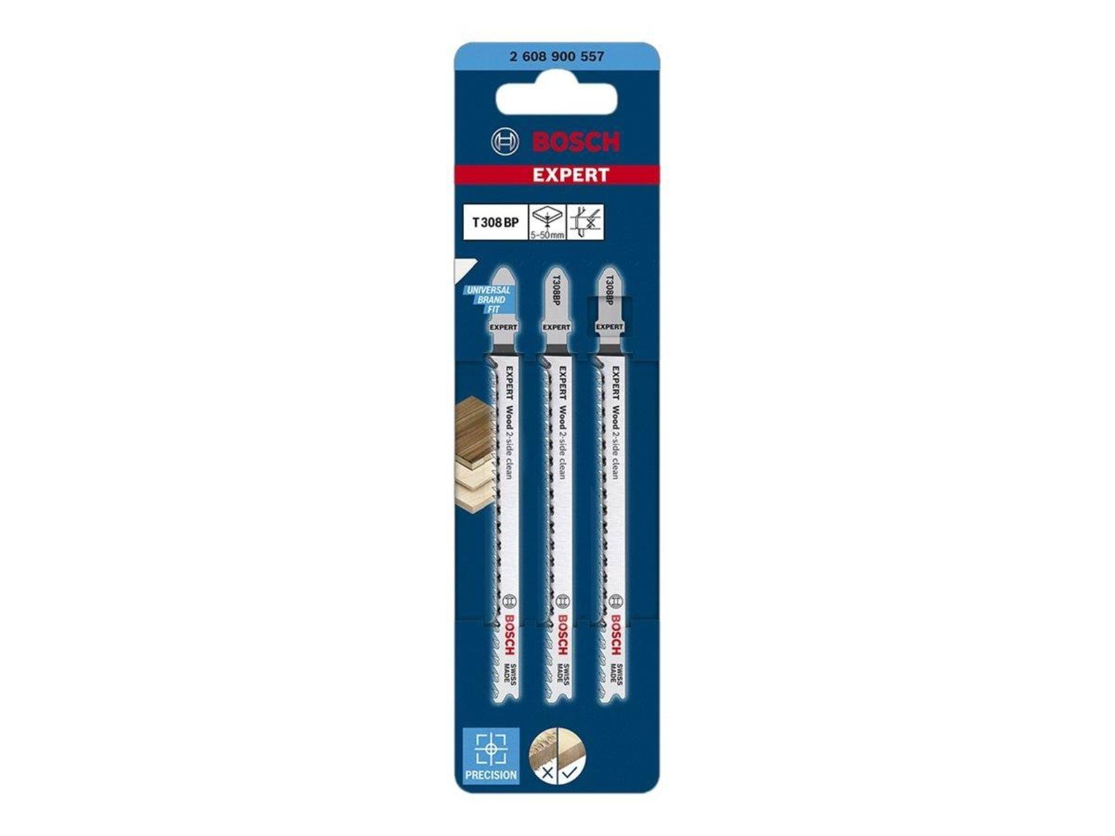 Bosch STIKSAVKLINGE T308BP WOOD 3 STK