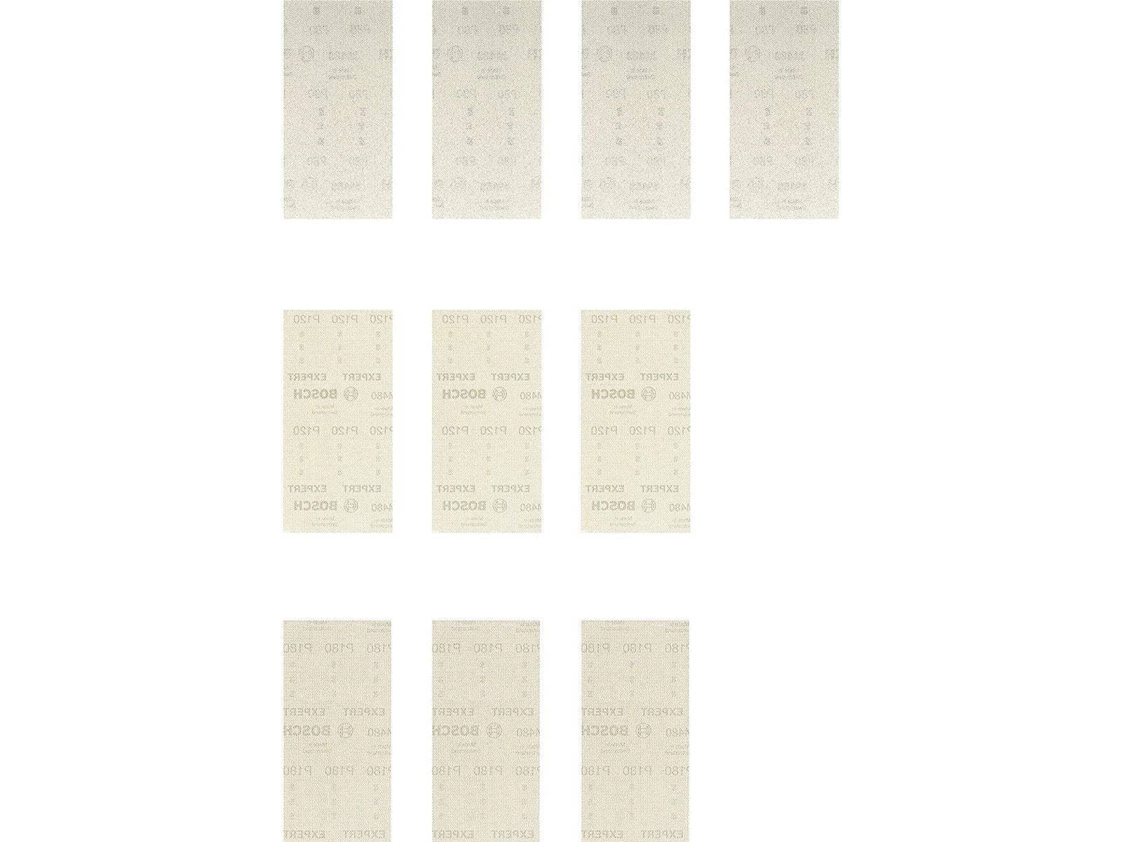 Bosch sanding sheet set plan 93x186mm net 10 pcs