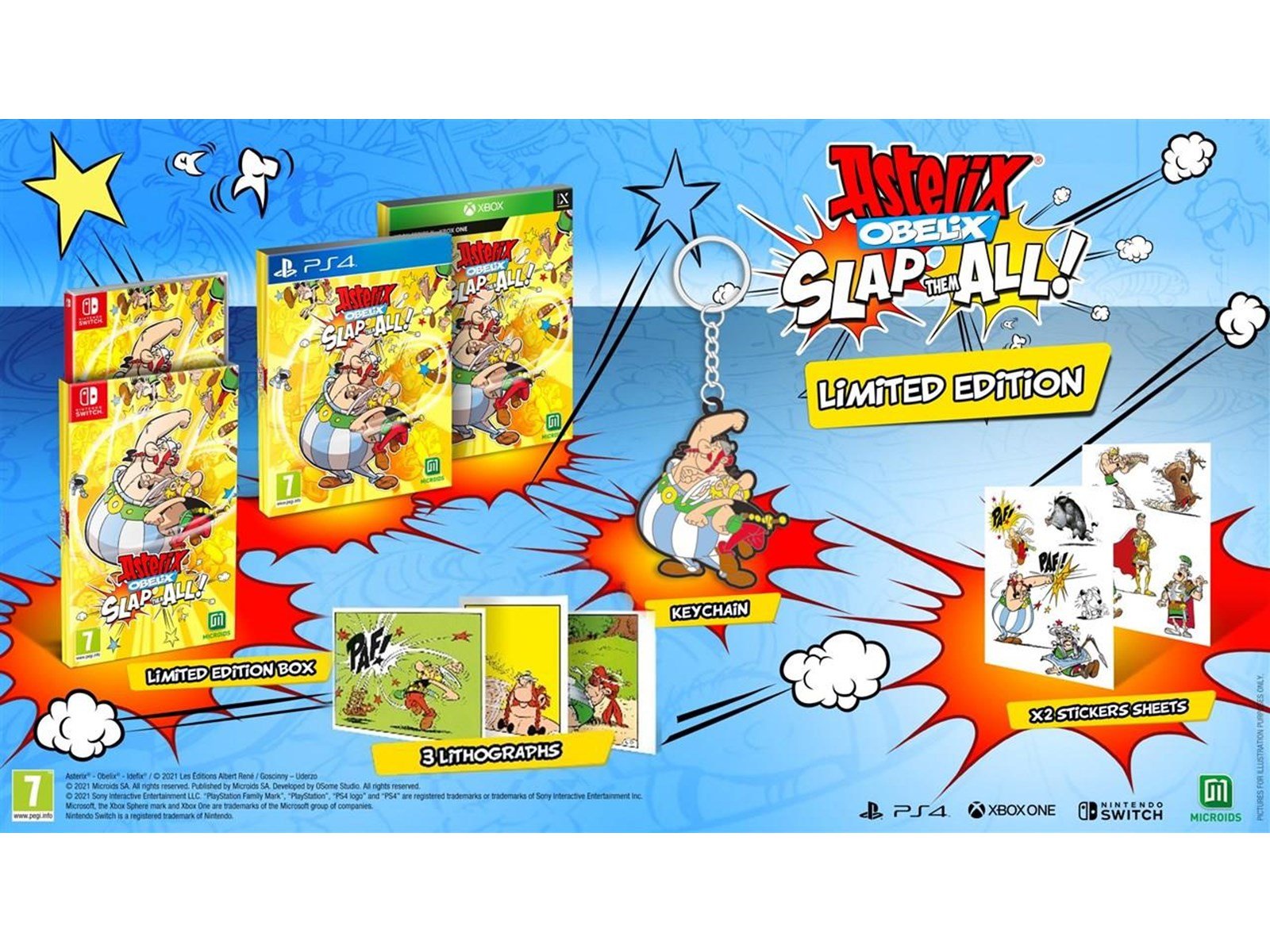 Asterix & Obelix: Slap Them All! - Limited Edition - Nintendo Switch - Platformer - PEGI 7