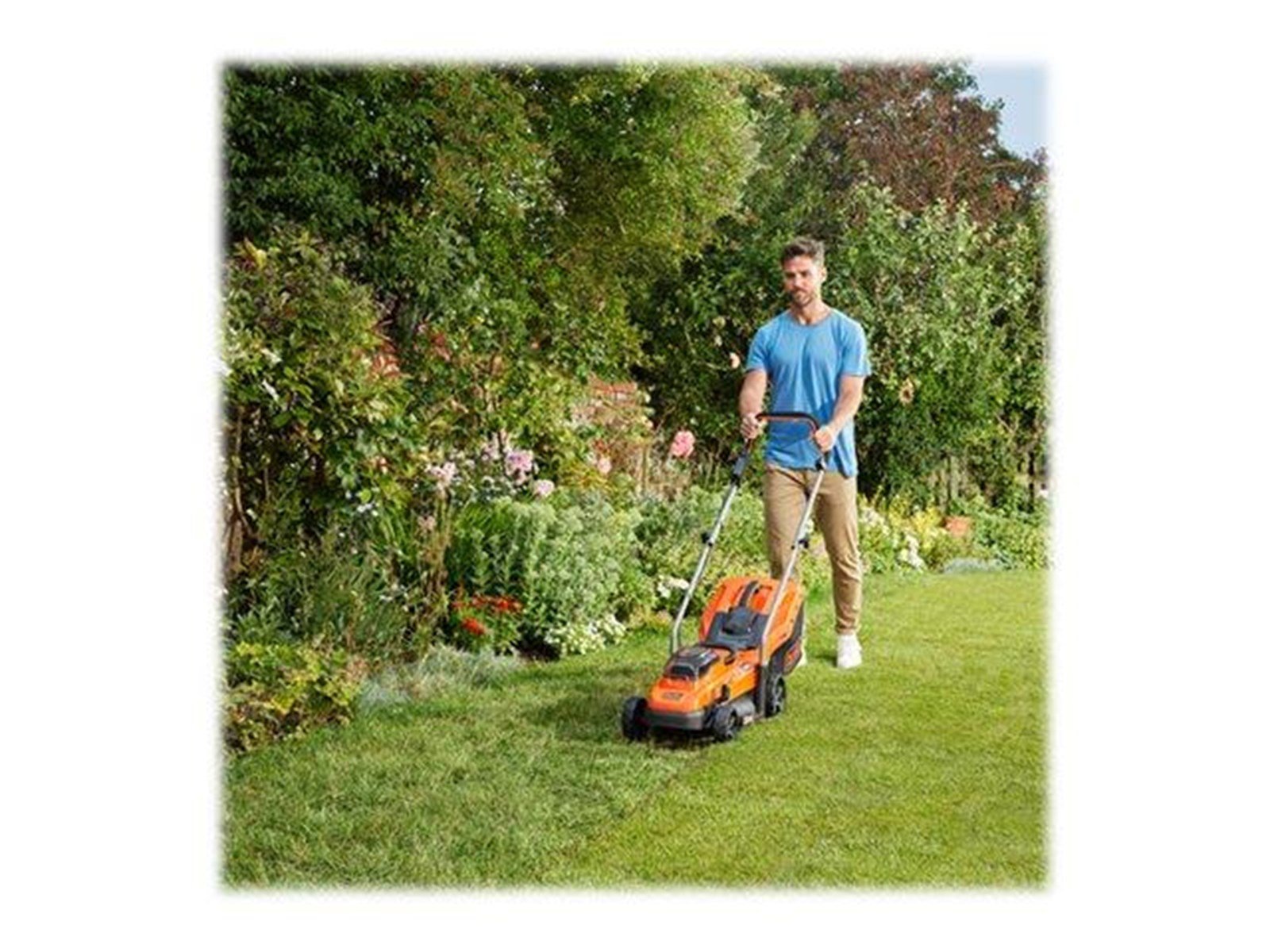 Black & Decker Elektro-Rasenmäher BCMW3318L2-QW