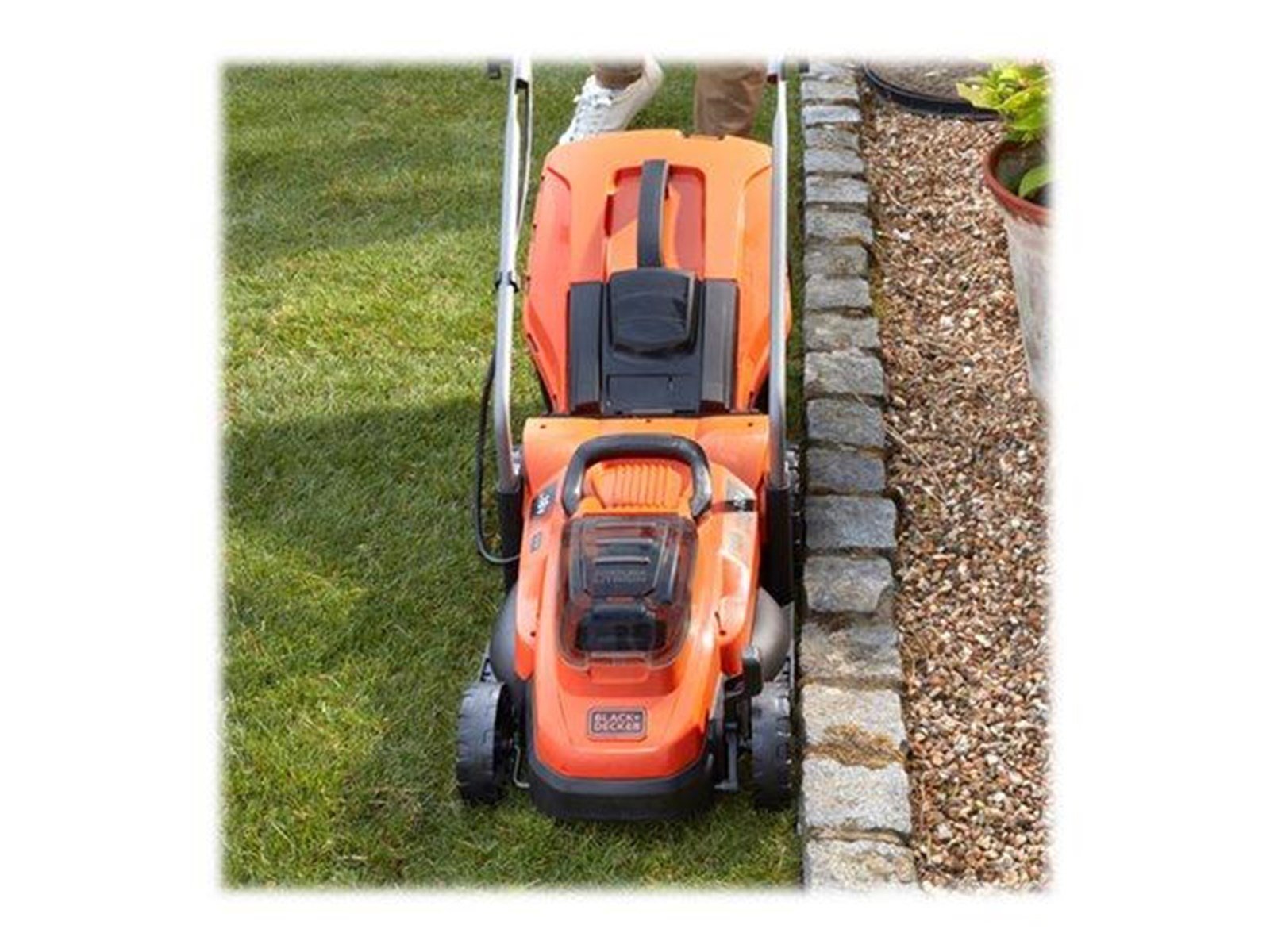 Black & Decker Elektro-Rasenmäher BCMW3318L2-QW