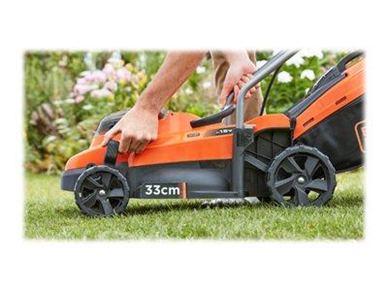 Black & Decker Elektro-Rasenmäher BCMW3318L2-QW