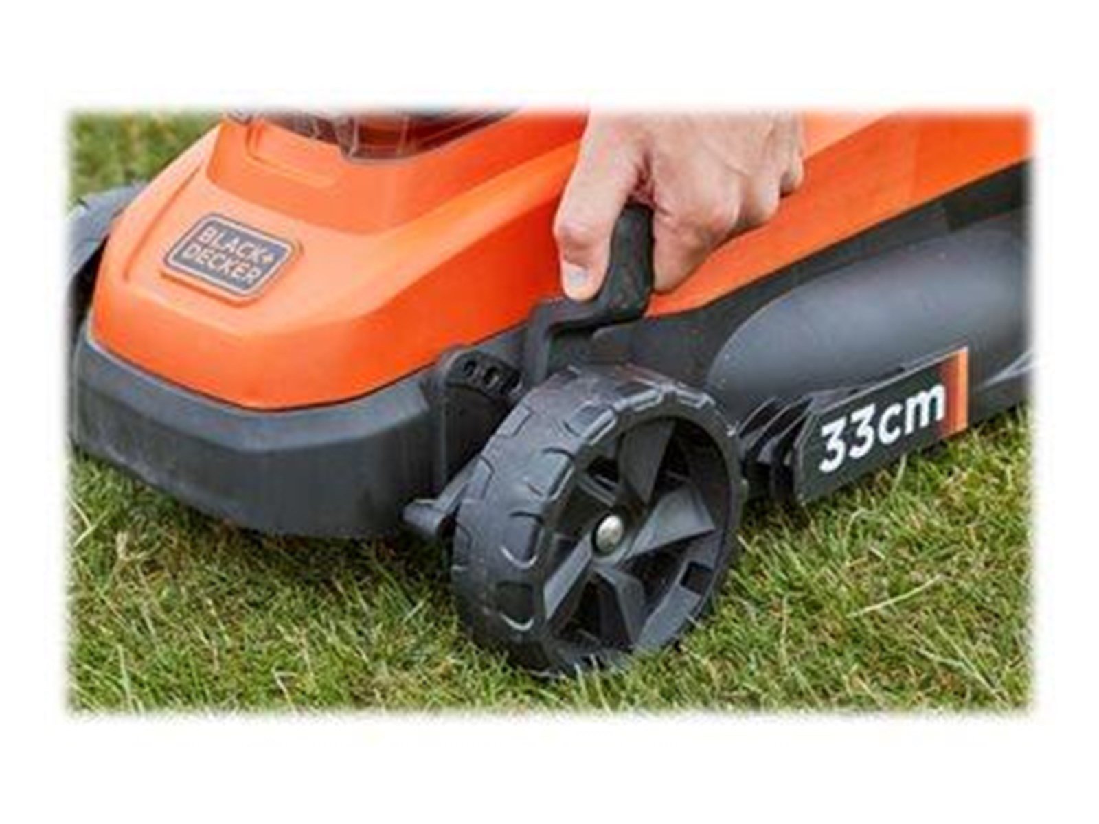 Black & Decker Elektro-Rasenmäher BCMW3318L2-QW