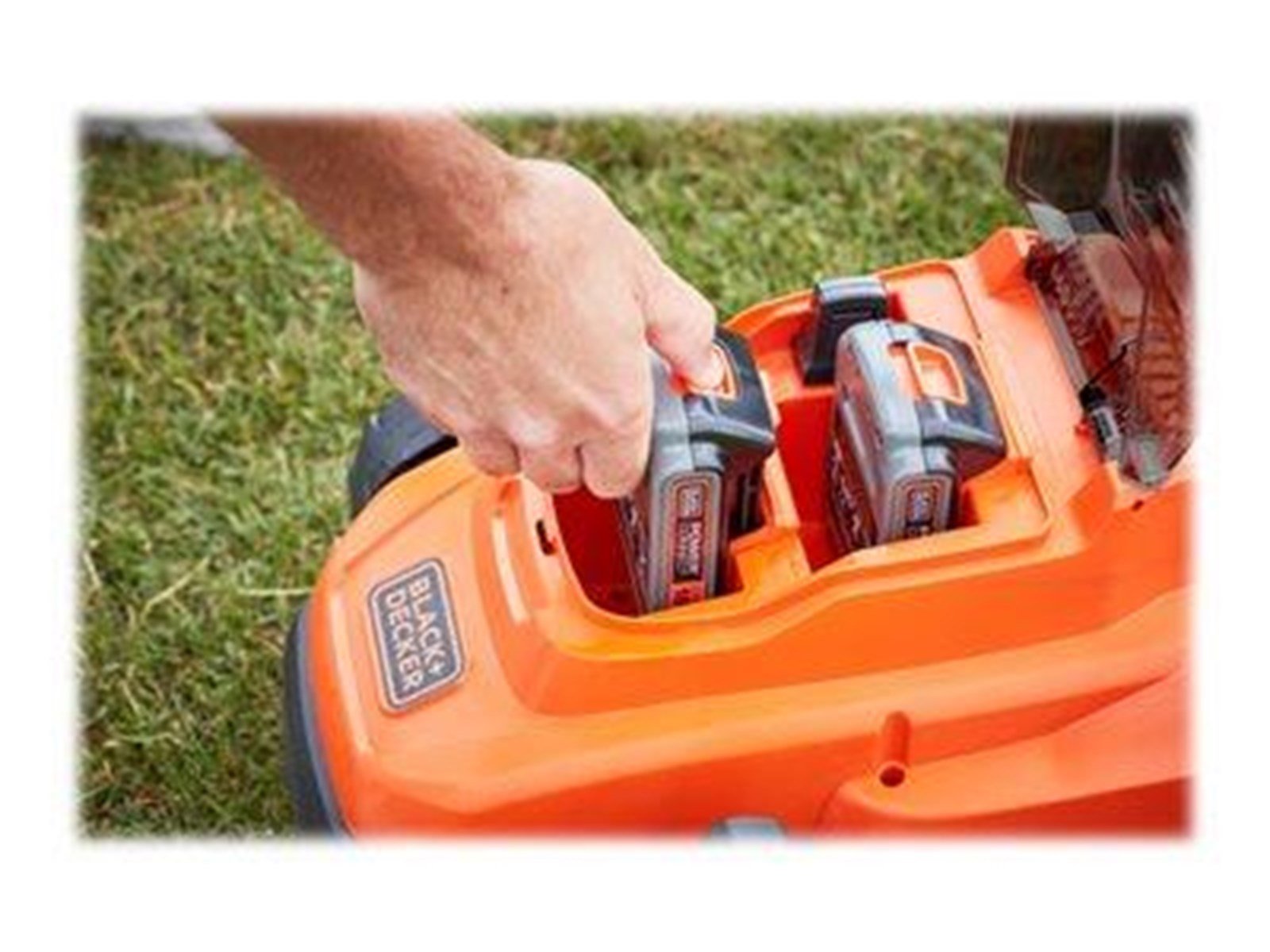 Black & Decker Elektro-Rasenmäher BCMW3318L2-QW