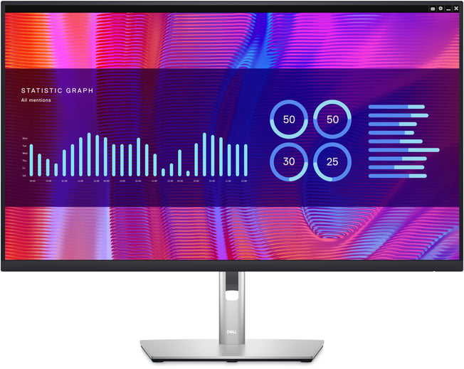 Dell 81.3cm (32")   P3223DE 16:09 HDMI+DP+USB-C+LAN IPS Lift