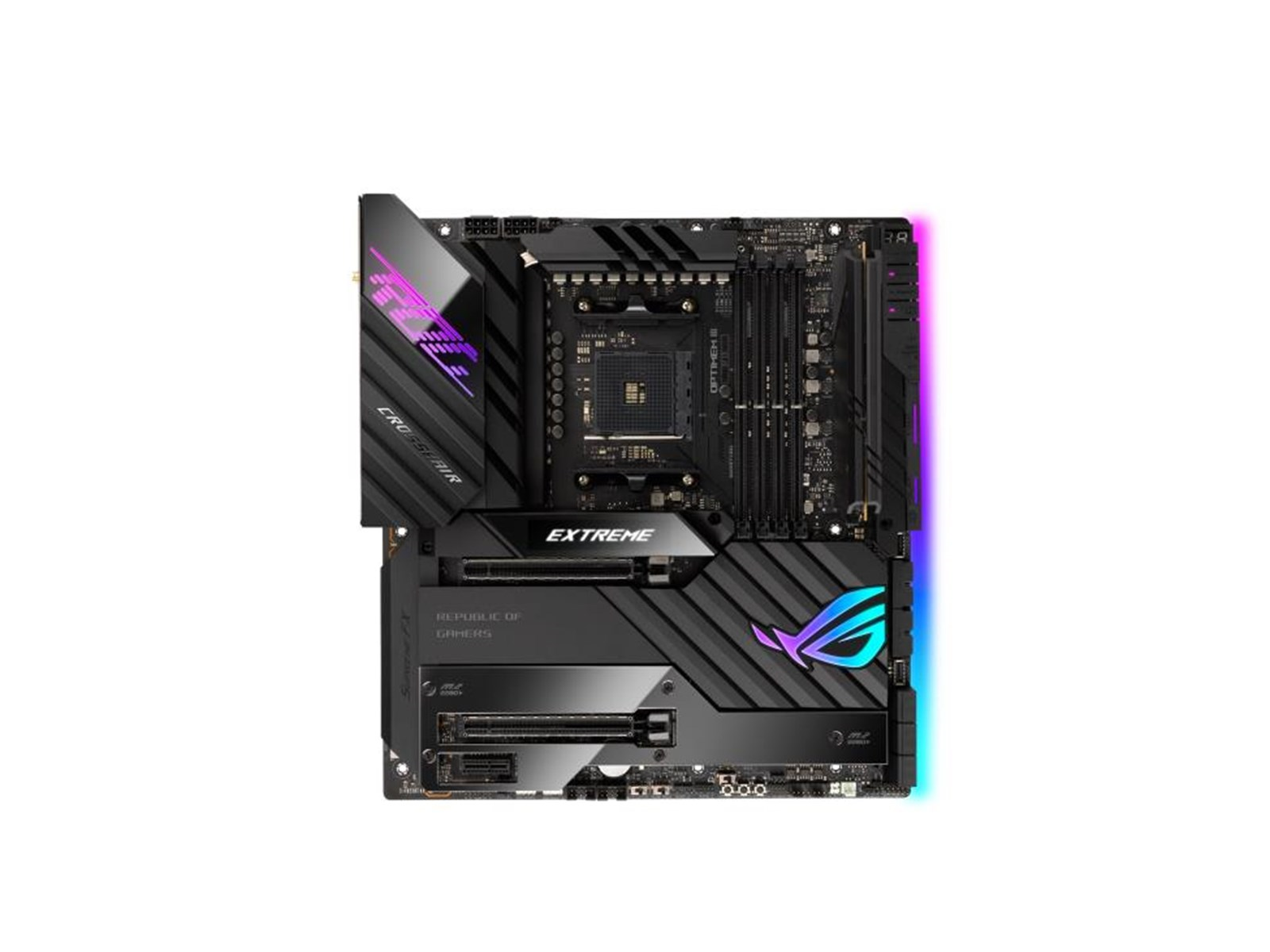 ASUS ROG CROSSHAIR VIII EXTREME Mainboard - AMD X570 - AMD AM4 socket - DDR4 RAM - Extended ATX