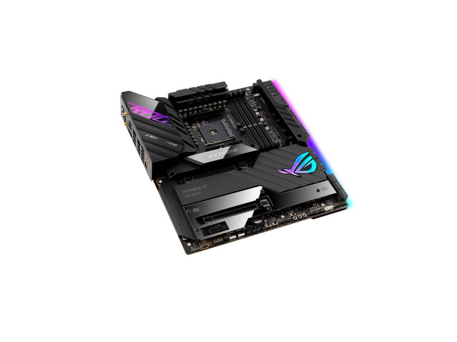 ASUS ROG CROSSHAIR VIII EXTREME Mainboard - AMD X570 - AMD AM4 socket - DDR4 RAM - Extended ATX