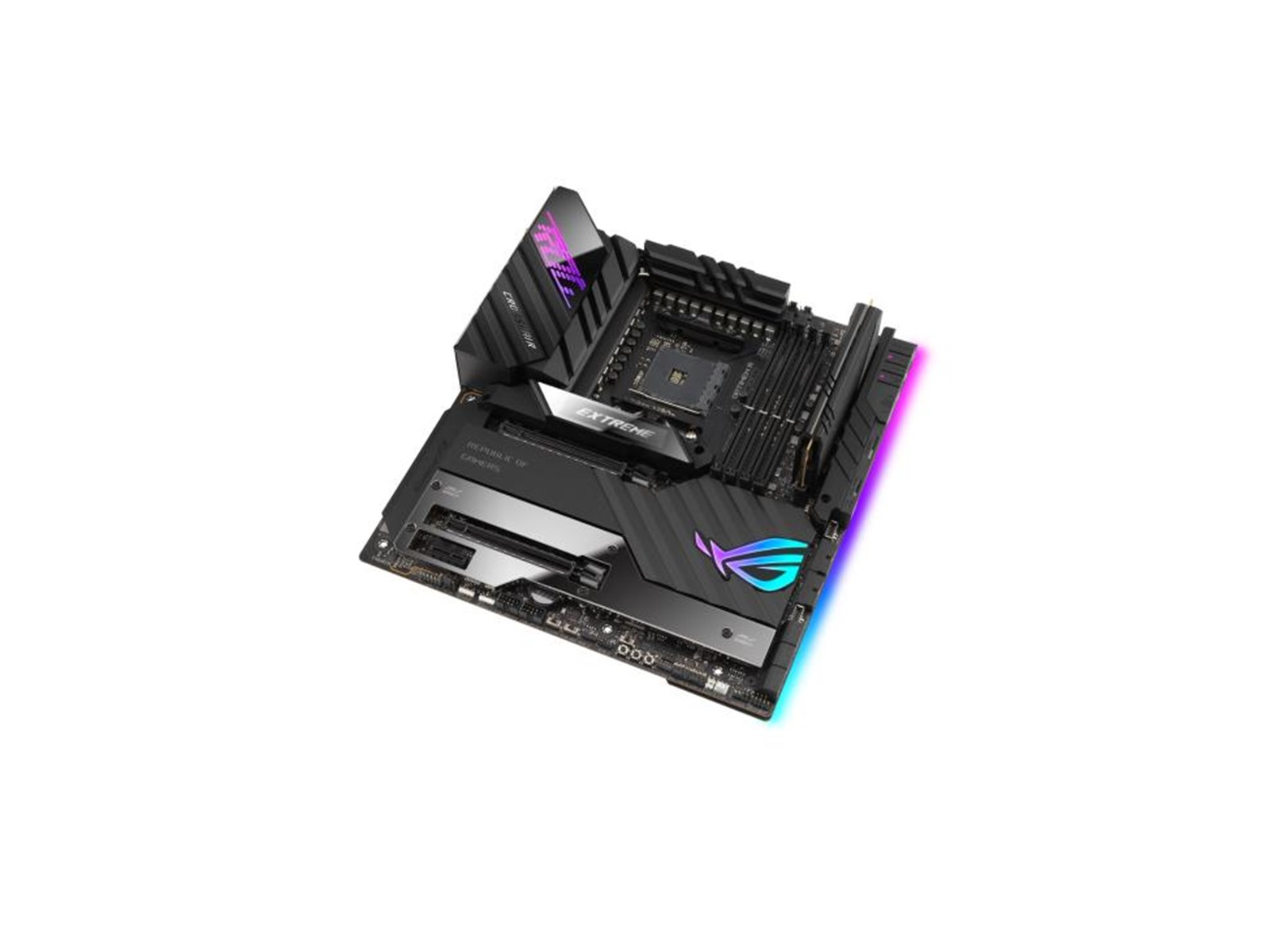 ASUS ROG CROSSHAIR VIII EXTREME Mainboard - AMD X570 - AMD AM4 socket - DDR4 RAM - Extended ATX