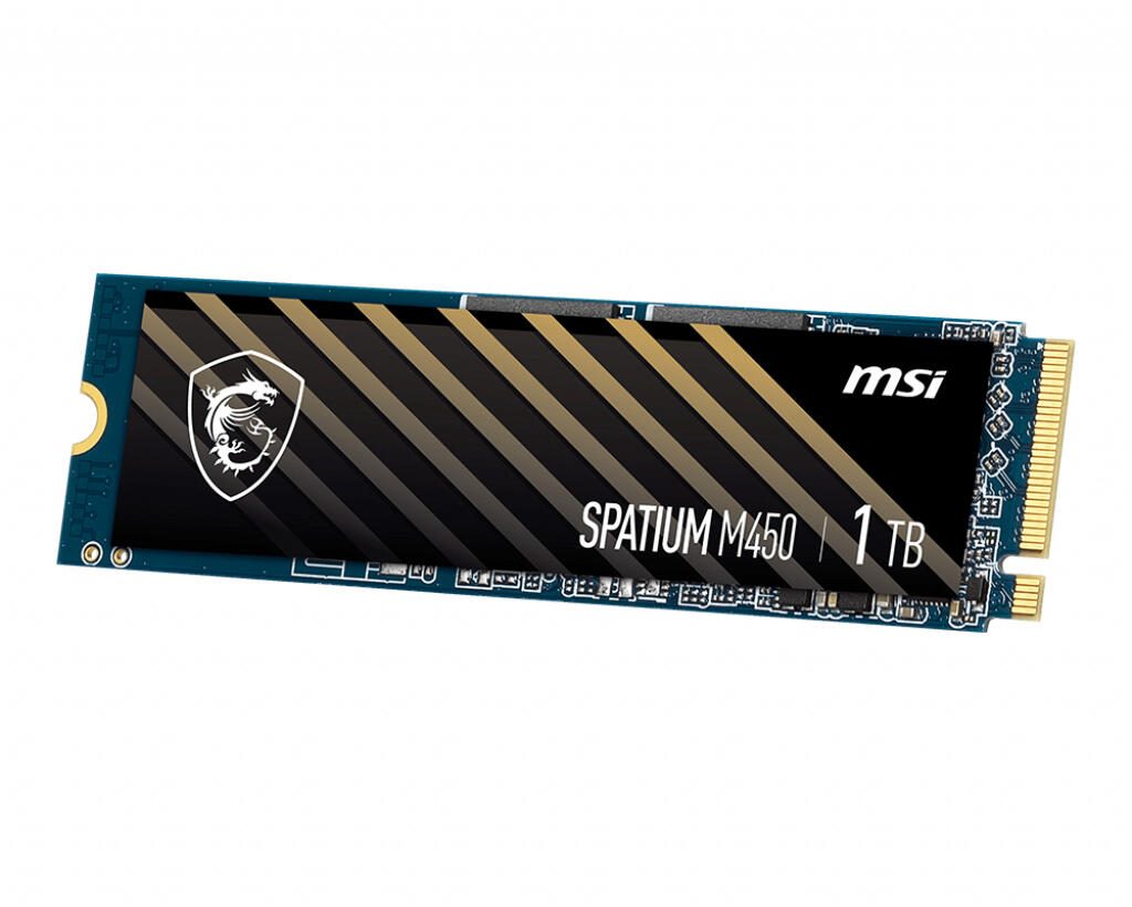 MSI SPATIUM M450 M.2 SSD intern 1 TB