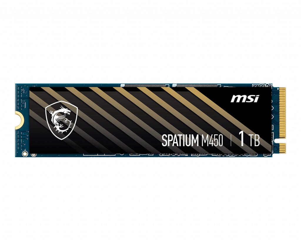 MSI SPATIUM M450 M.2 SSD intern 1 TB