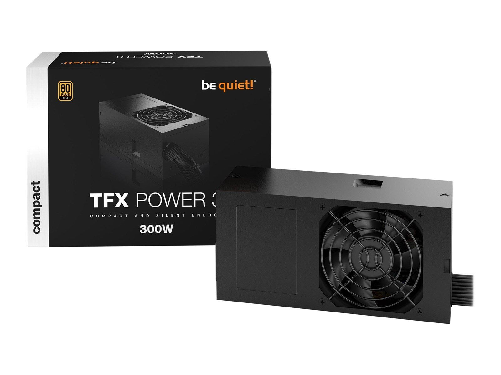be quiet! TFX Power 3 Netzteile - 300 Watt - 80 mm - ATX - 80 Plus Gold zertifiziert