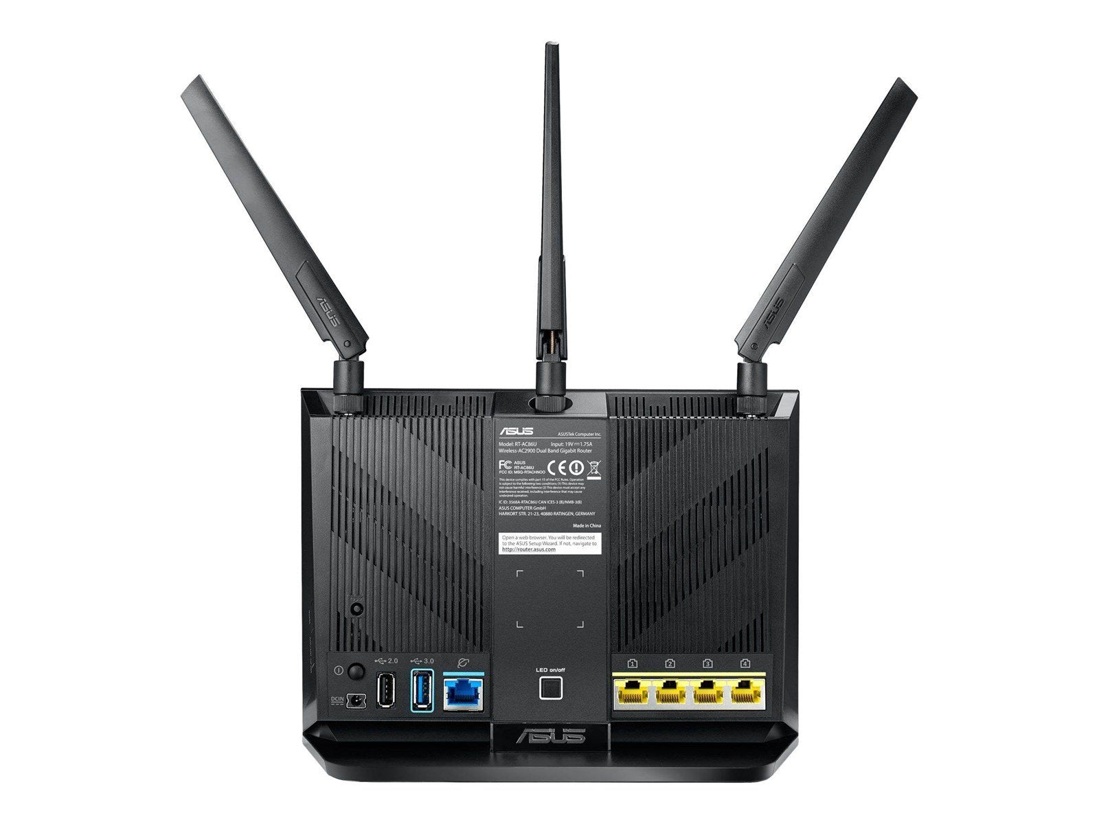 ASUS RT-AC2900 Dual Band WiFi Gaming Router prioritize game traffic by Gear Accelerator - Wireless router Wi-Fi 5