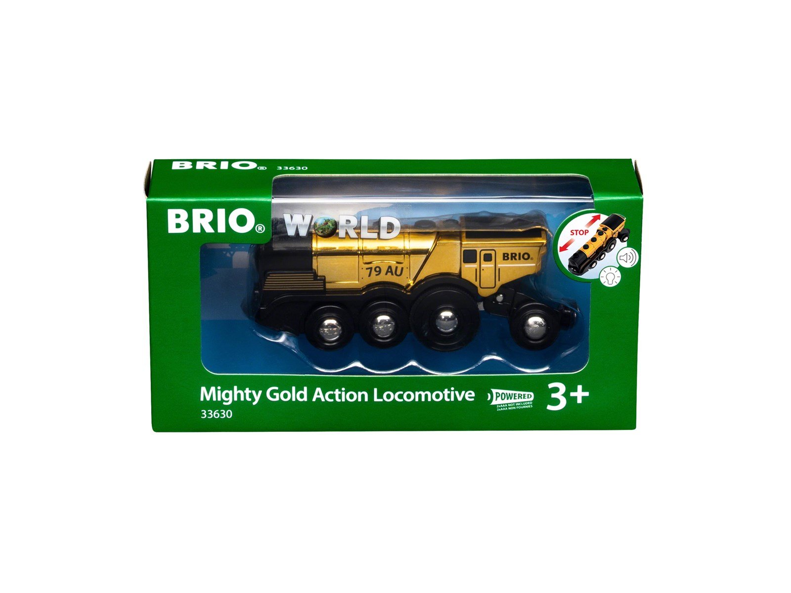Brio Mighty Gold Action Locomotive