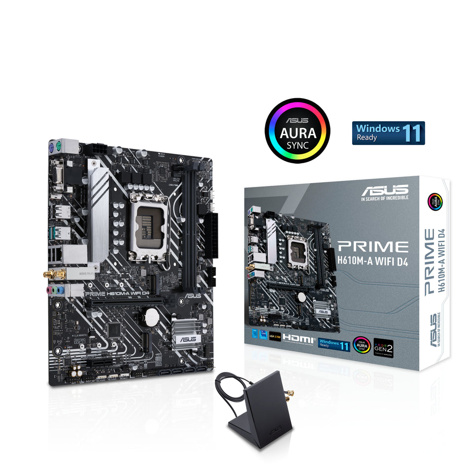 MB ASUS PRIME H610M-A WIFI D4         (Intel,1700,DDR4,mATX)