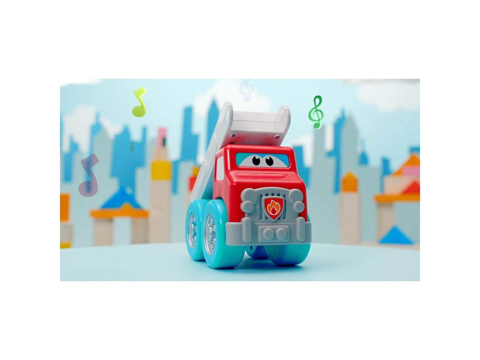 BB Junior Drive'N Rock Fire Truck