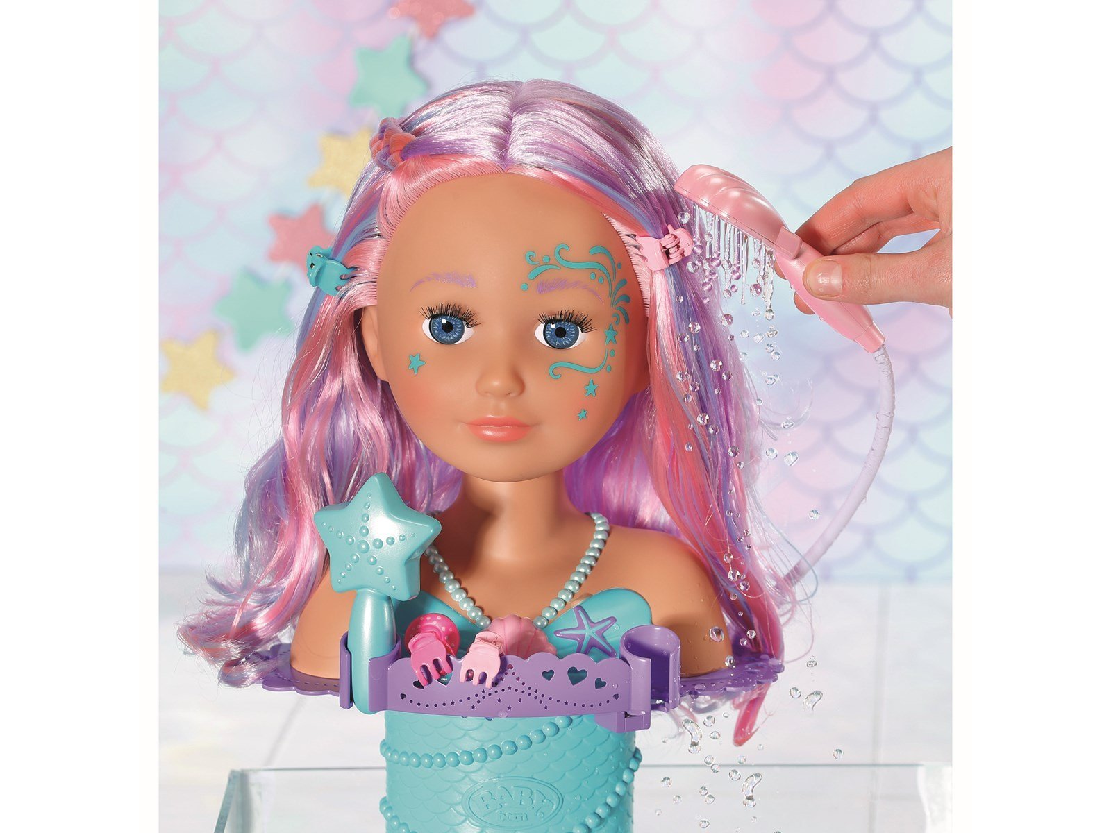 Baby Born Sister Styling Head Meerjungfrau