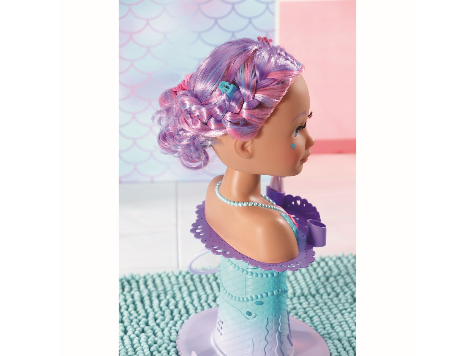 Baby Born Sister Styling Head Meerjungfrau