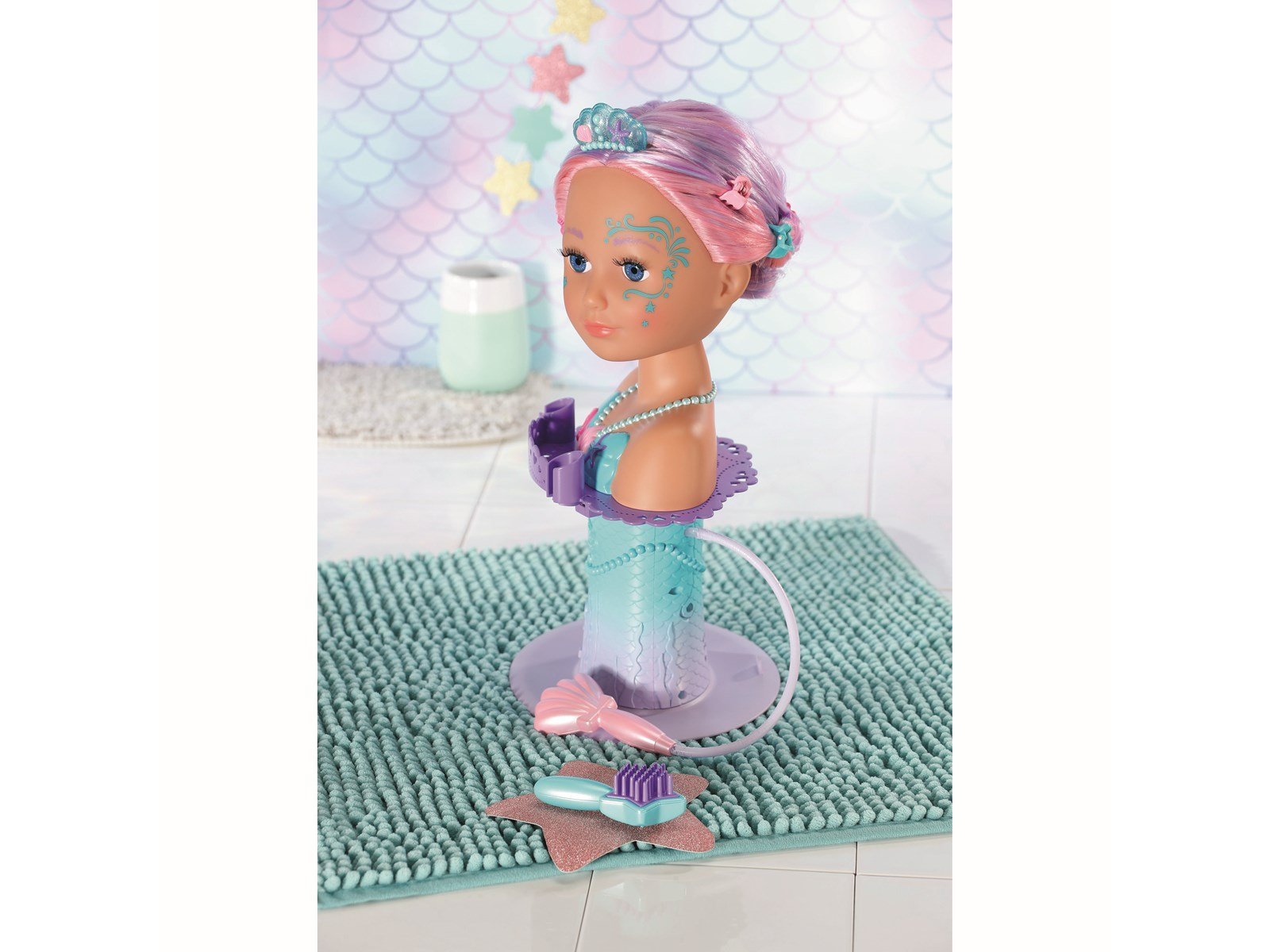 Baby Born Sister Styling Head Meerjungfrau