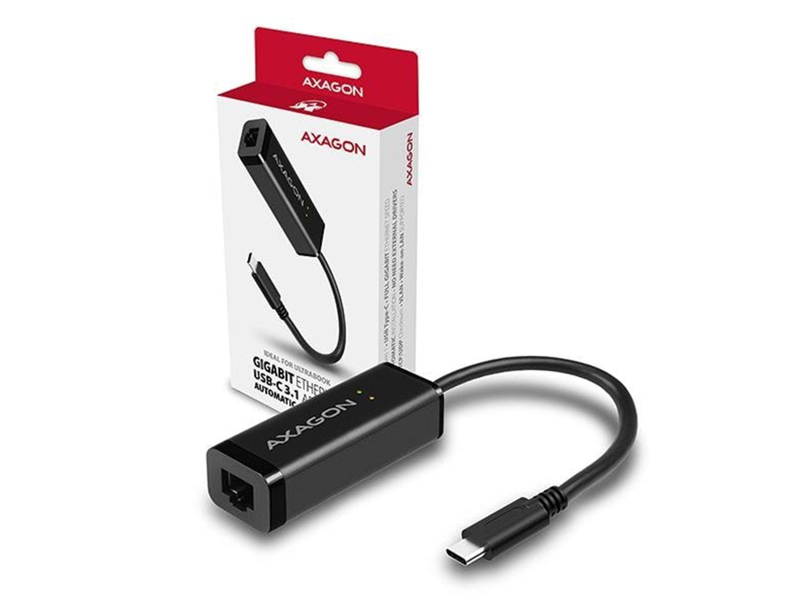AXAGON ADE-SRC USB-C 3.1 Gigabit Ethernet Adapter