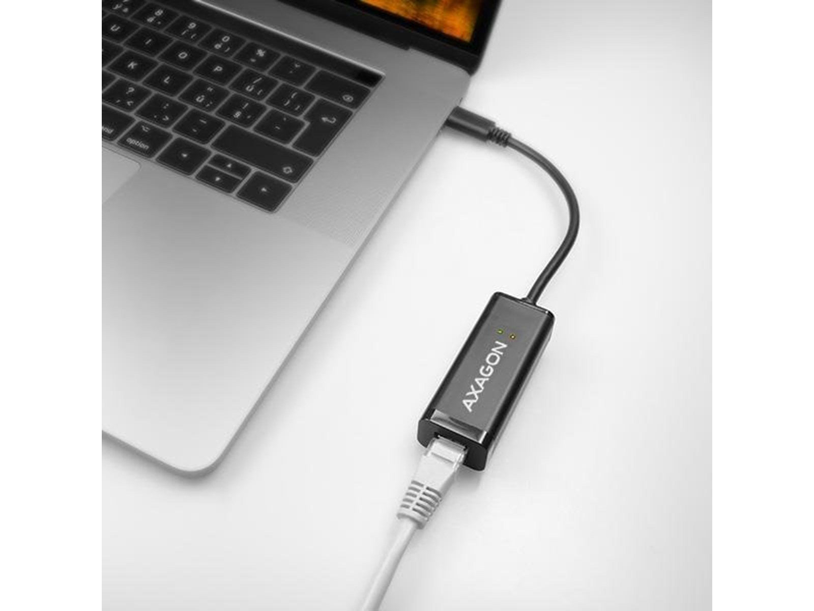 AXAGON ADE-SRC USB-C 3.1 Gigabit Ethernet Adapter