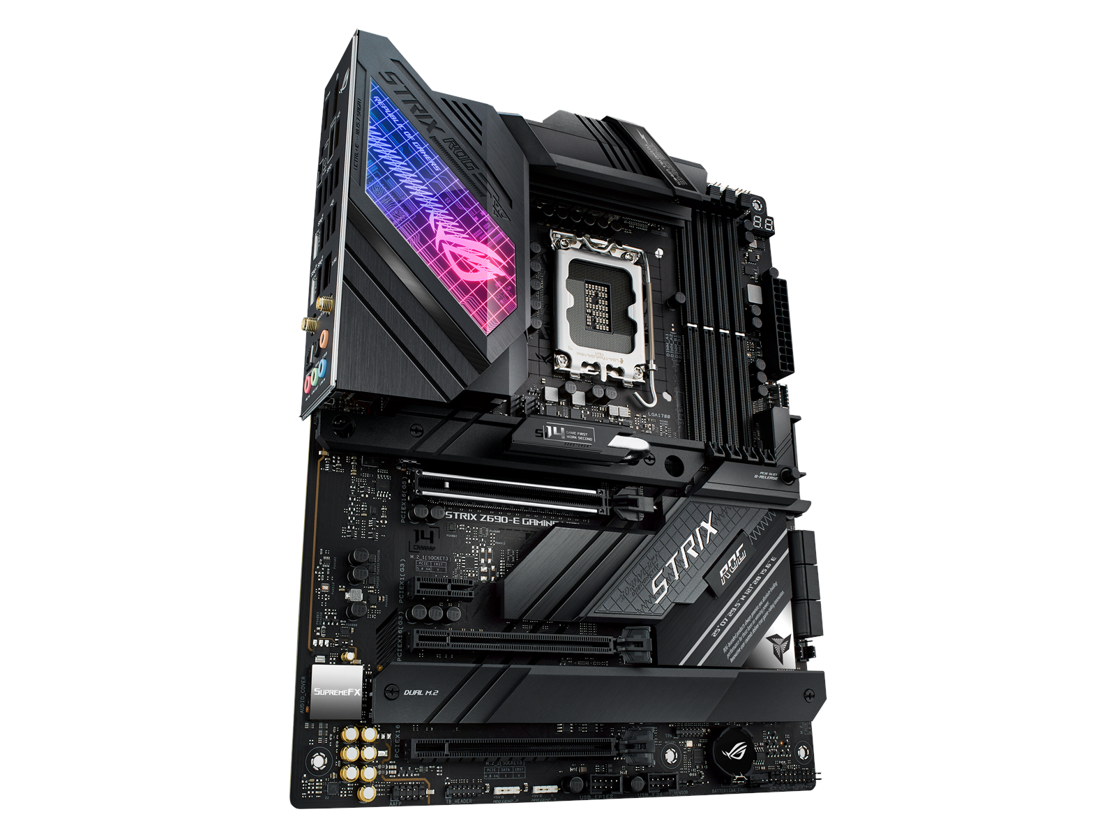 ASUS ROG STRIX Z690-E GAMING WIFI Mainboard - Intel Z690 - Intel LGA1700 socket - DDR5 RAM - ATX