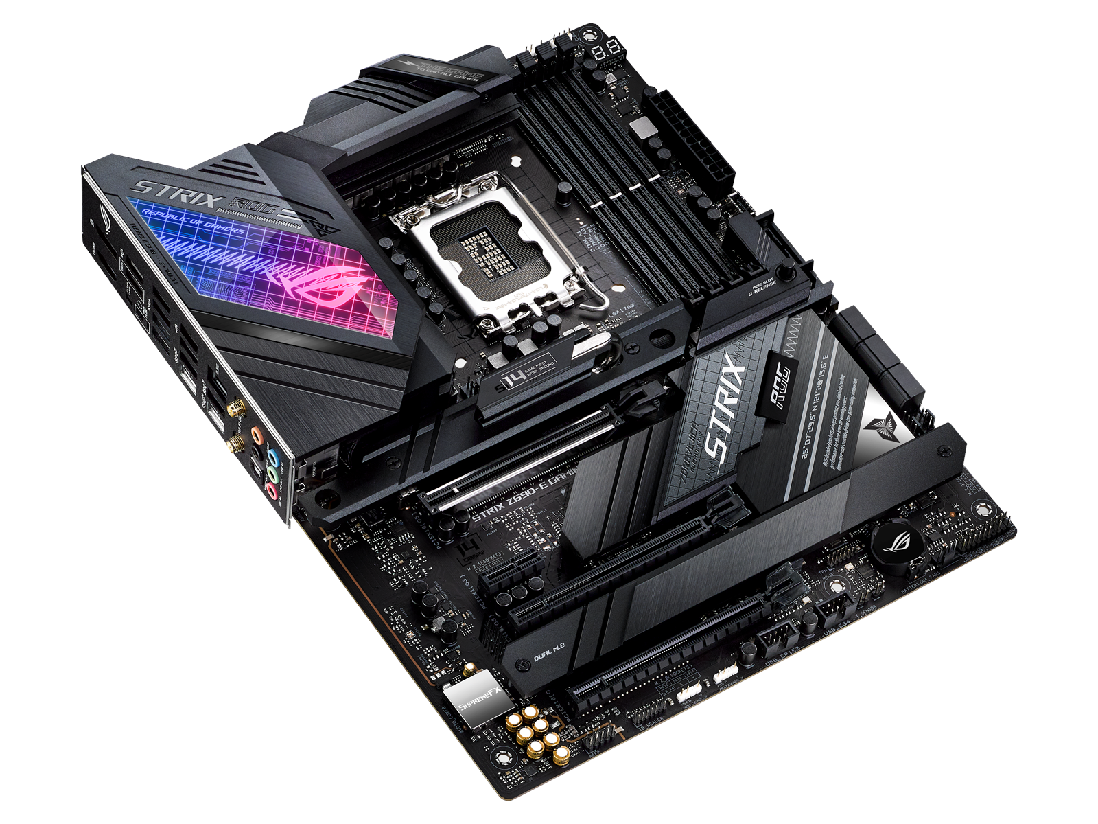 ASUS ROG STRIX Z690-E GAMING WIFI Mainboard - Intel Z690 - Intel LGA1700 socket - DDR5 RAM - ATX