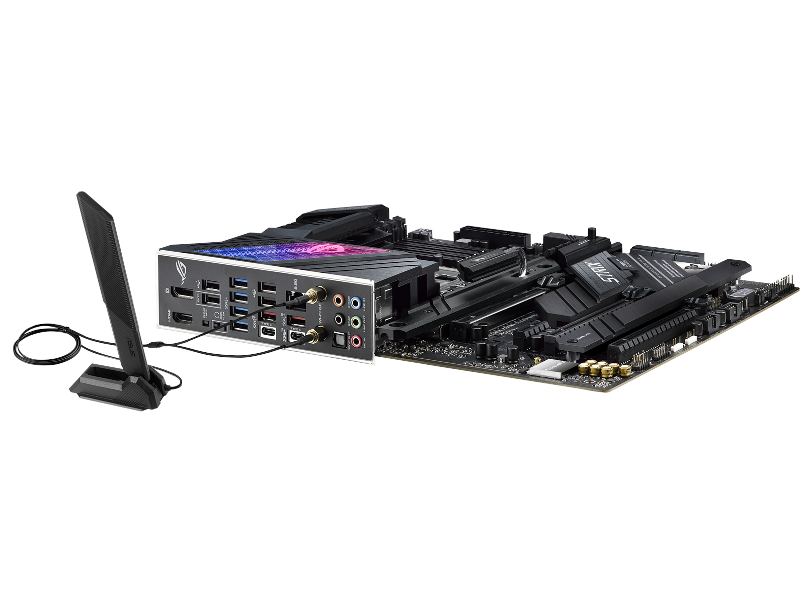 ASUS ROG STRIX Z690-E GAMING WIFI Mainboard - Intel Z690 - Intel LGA1700 socket - DDR5 RAM - ATX