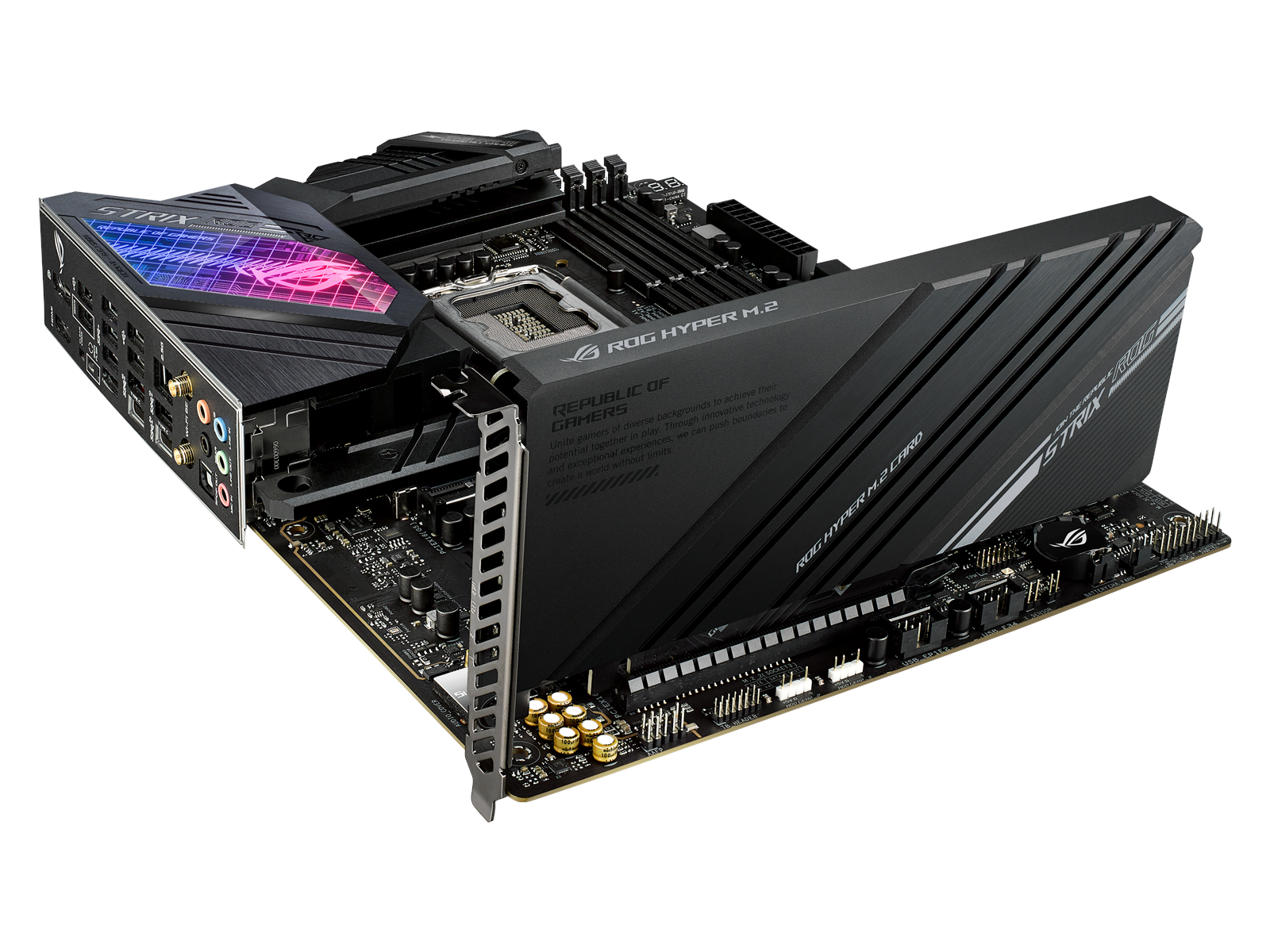 ASUS ROG STRIX Z690-E GAMING WIFI Mainboard - Intel Z690 - Intel LGA1700 socket - DDR5 RAM - ATX