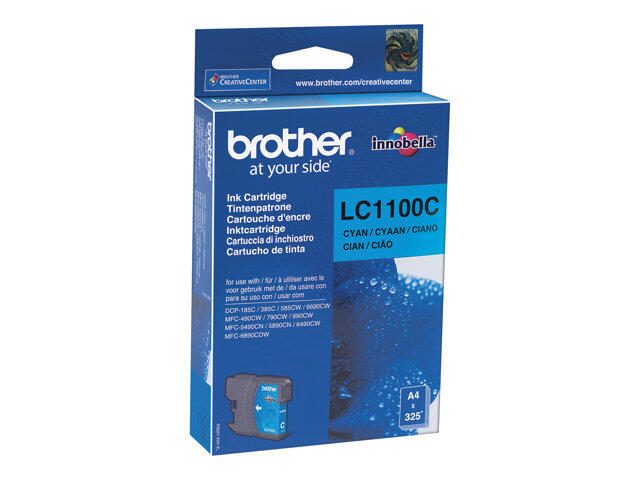 Brother Original LC-1100C Druckerpatrone cyan 325 Seiten (LC1100C)