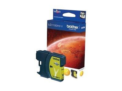Brother Original LC-1100HYY Druckerpatrone gelb 750 Seiten (LC1100HYY)