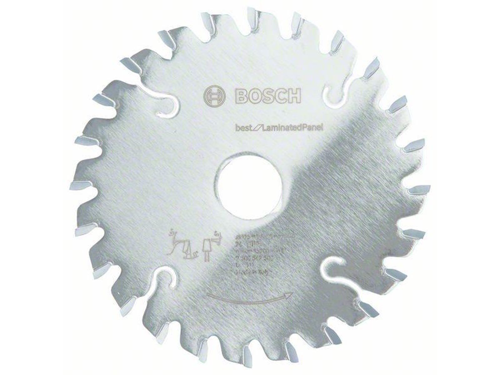 Bosch Circular Saw Blade Best for Laminated Panel 125 x 2.2 x 22 mm