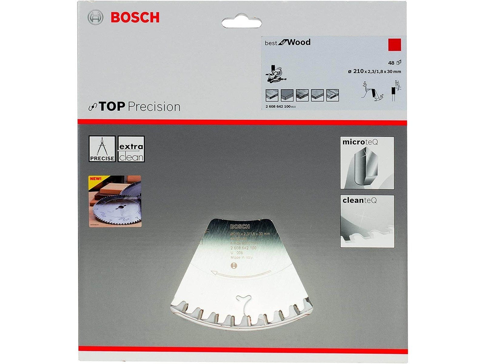 Bosch Circular Saw Blade Top Precision 210 x 2.3 x 30 mm