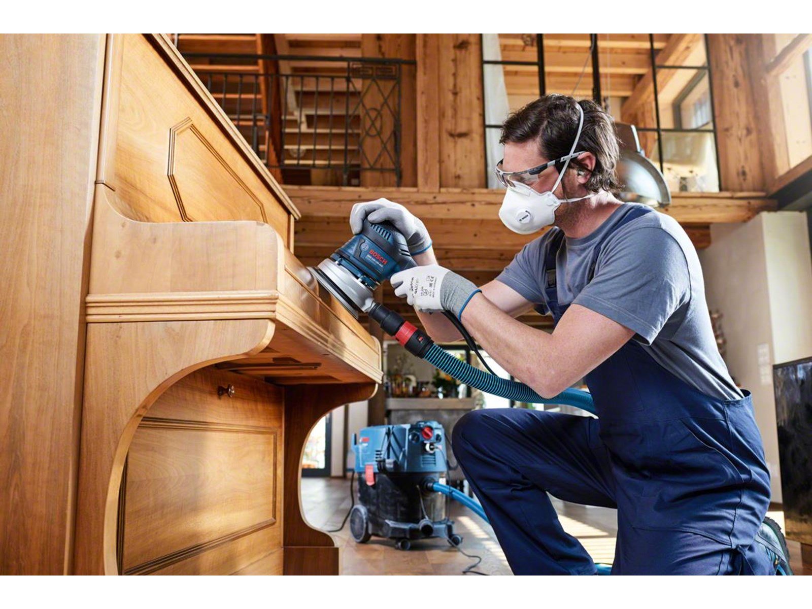 Bosch Sanding PaperJ450 BFWP 115mm x 5m K100