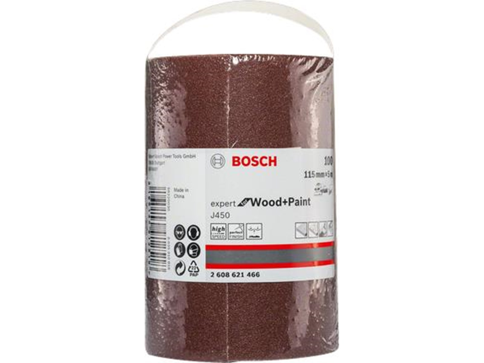 Bosch Sanding PaperJ450 BFWP 115mm x 5m K100