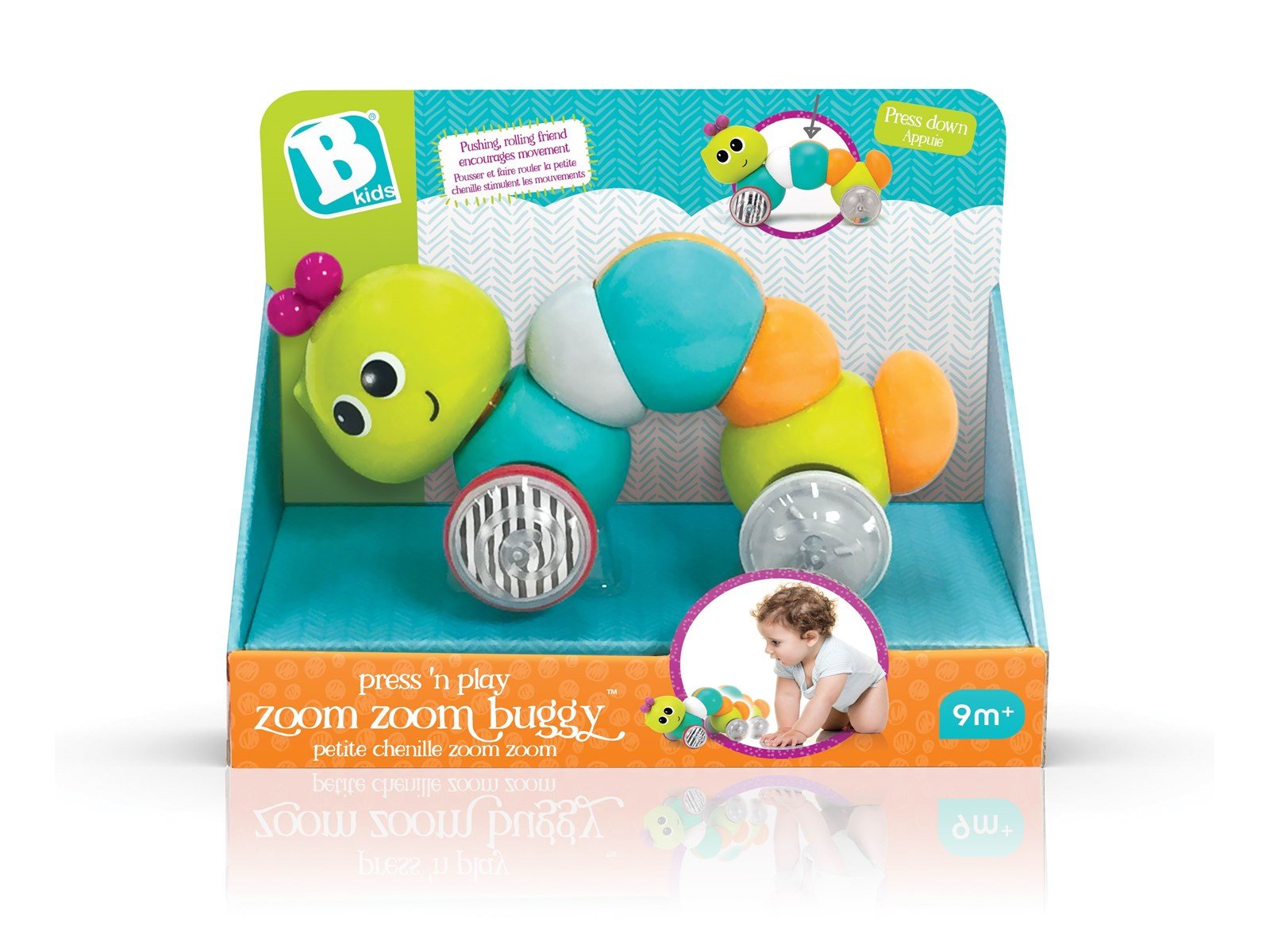 B-Kids Infantino Caterpillar baby activity