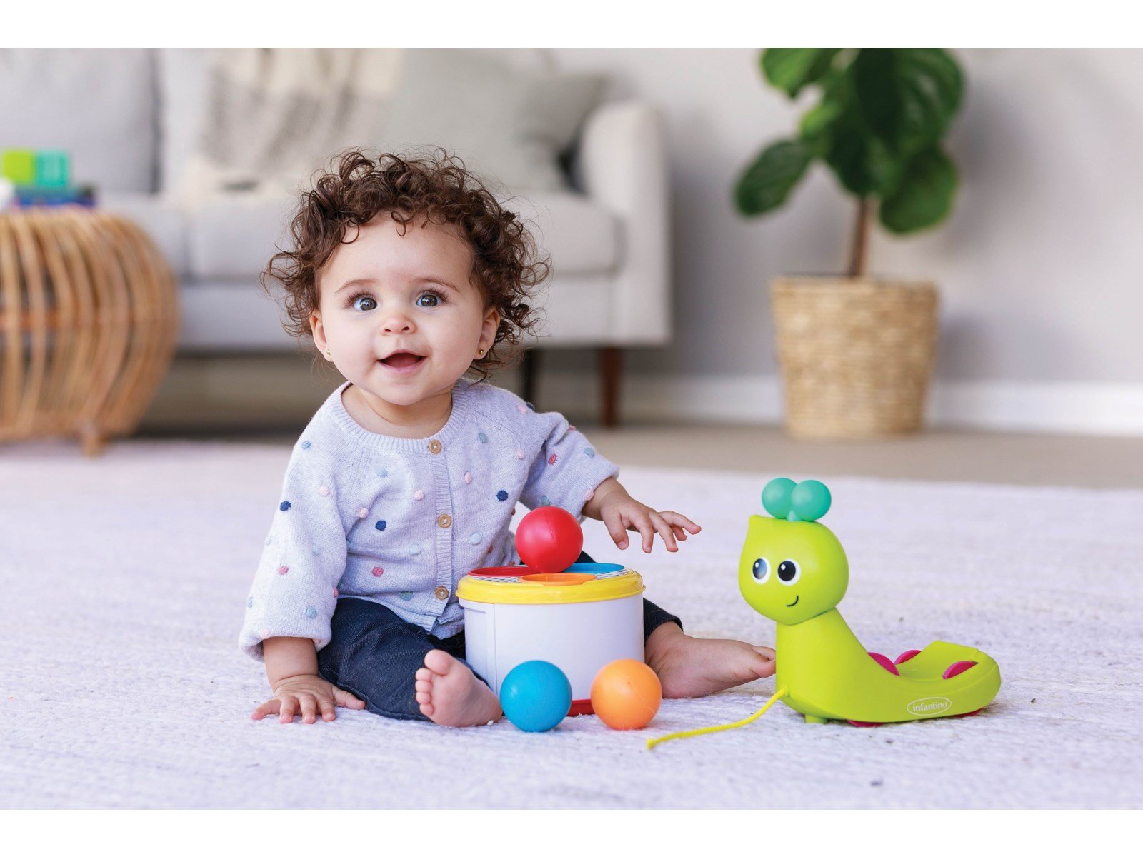 B-KIDS Baby activity snail